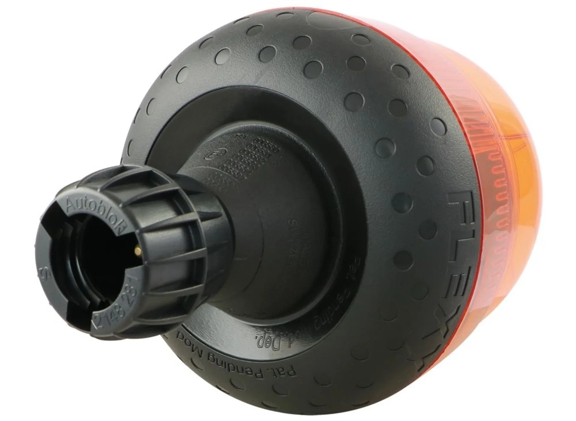 Gyrophare à LED Vega jaune, 12/24 V