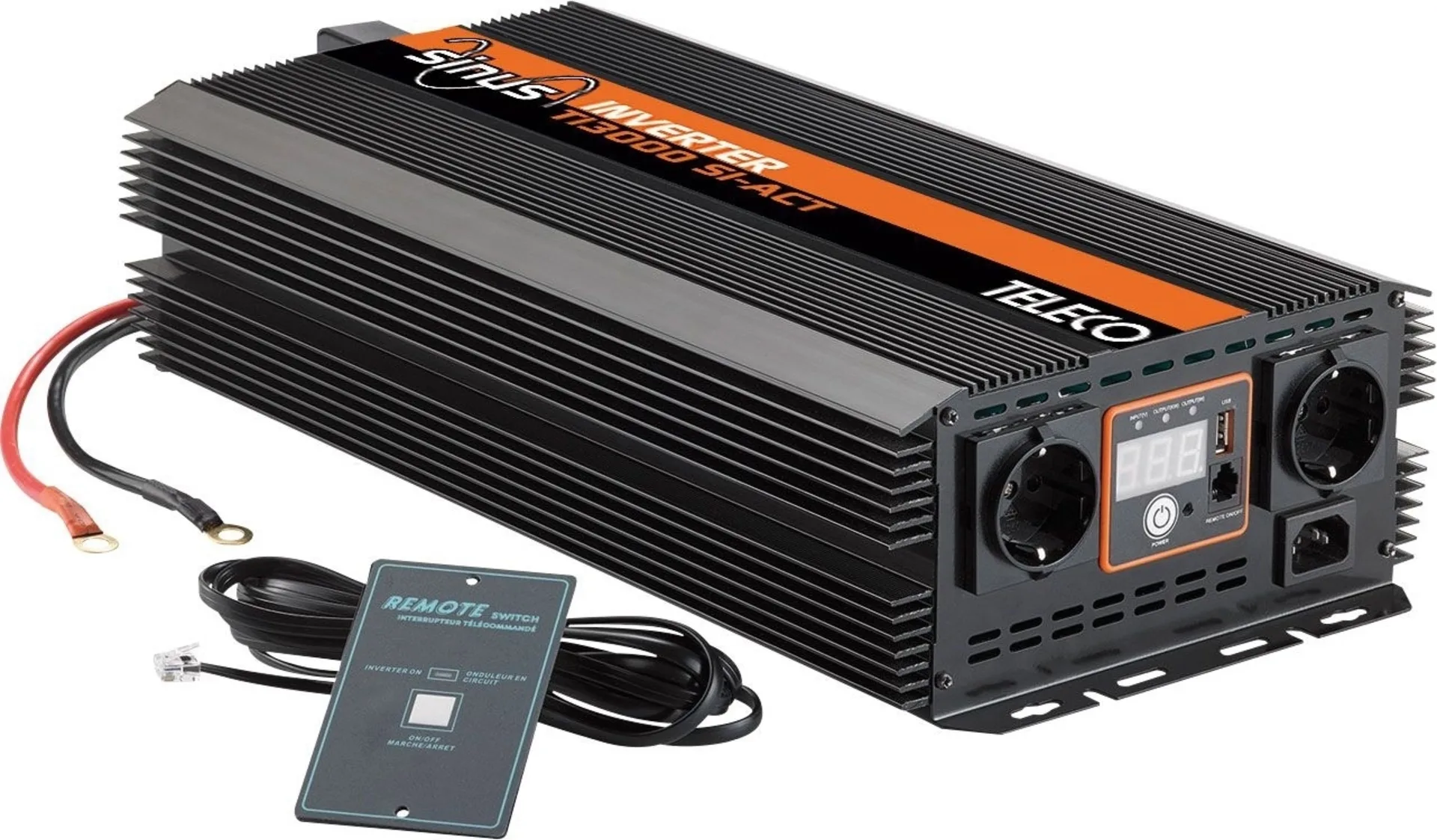 Teleco Onduleur sinusoïdal TI 3000 SI-Act pro 24Vdc-230Vac