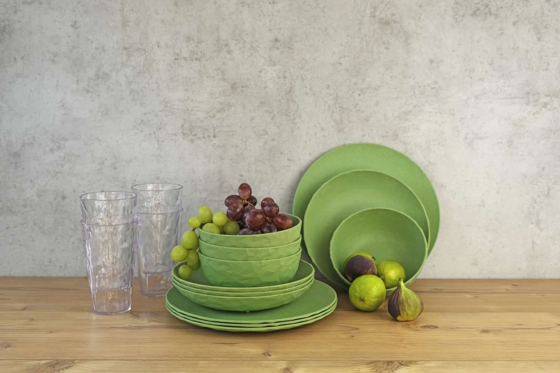 Koziol Göteborg set de vaisselle 16 pcs vert