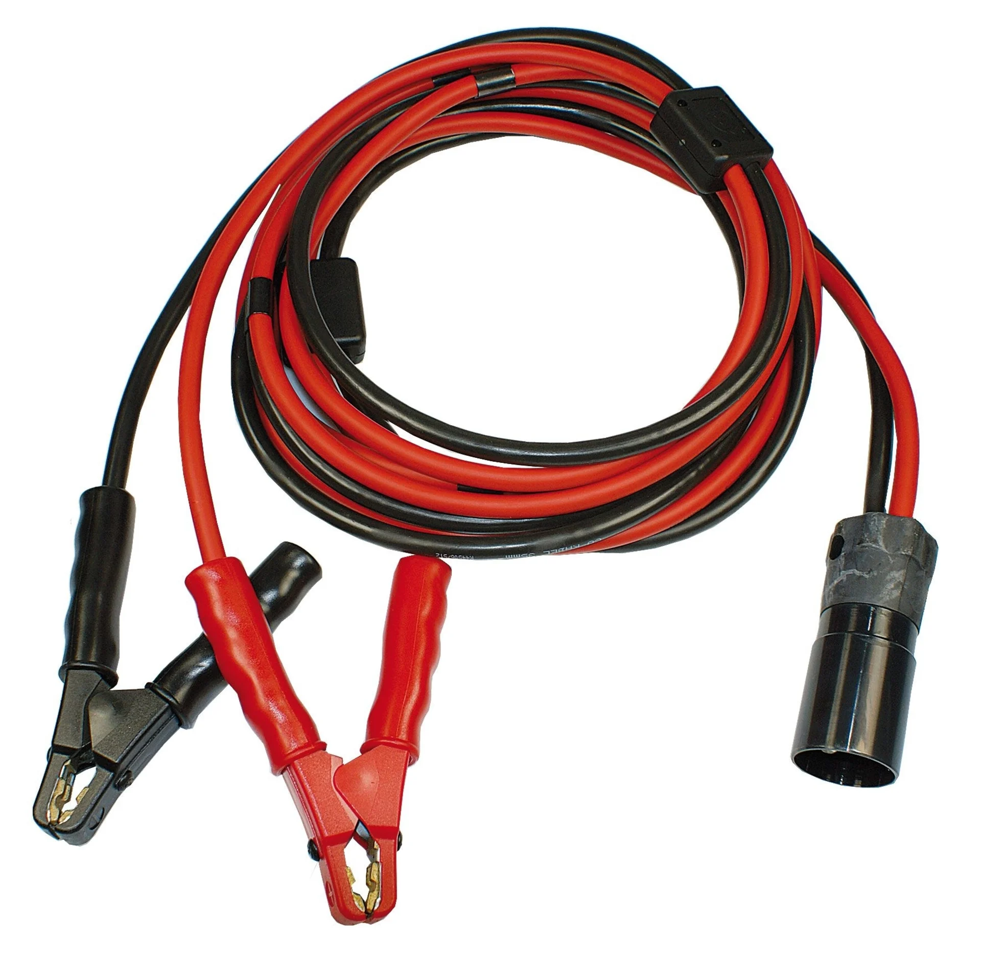 Starterkabel 35 mm2, 5 m, mit Natostecker 942 35 mm2, 5 m, 600 A, Schutzschaltung