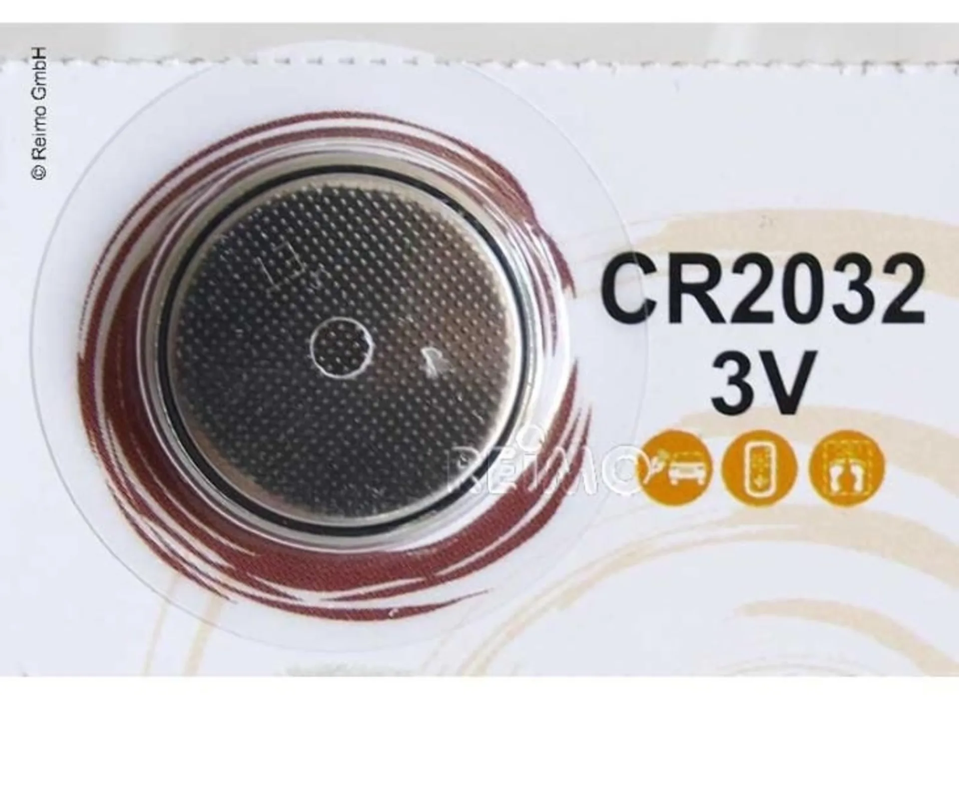 Premium Lithium Batterie CR2032 für ISM Funkmagnetkontakt (HPS844 CAN BUS)