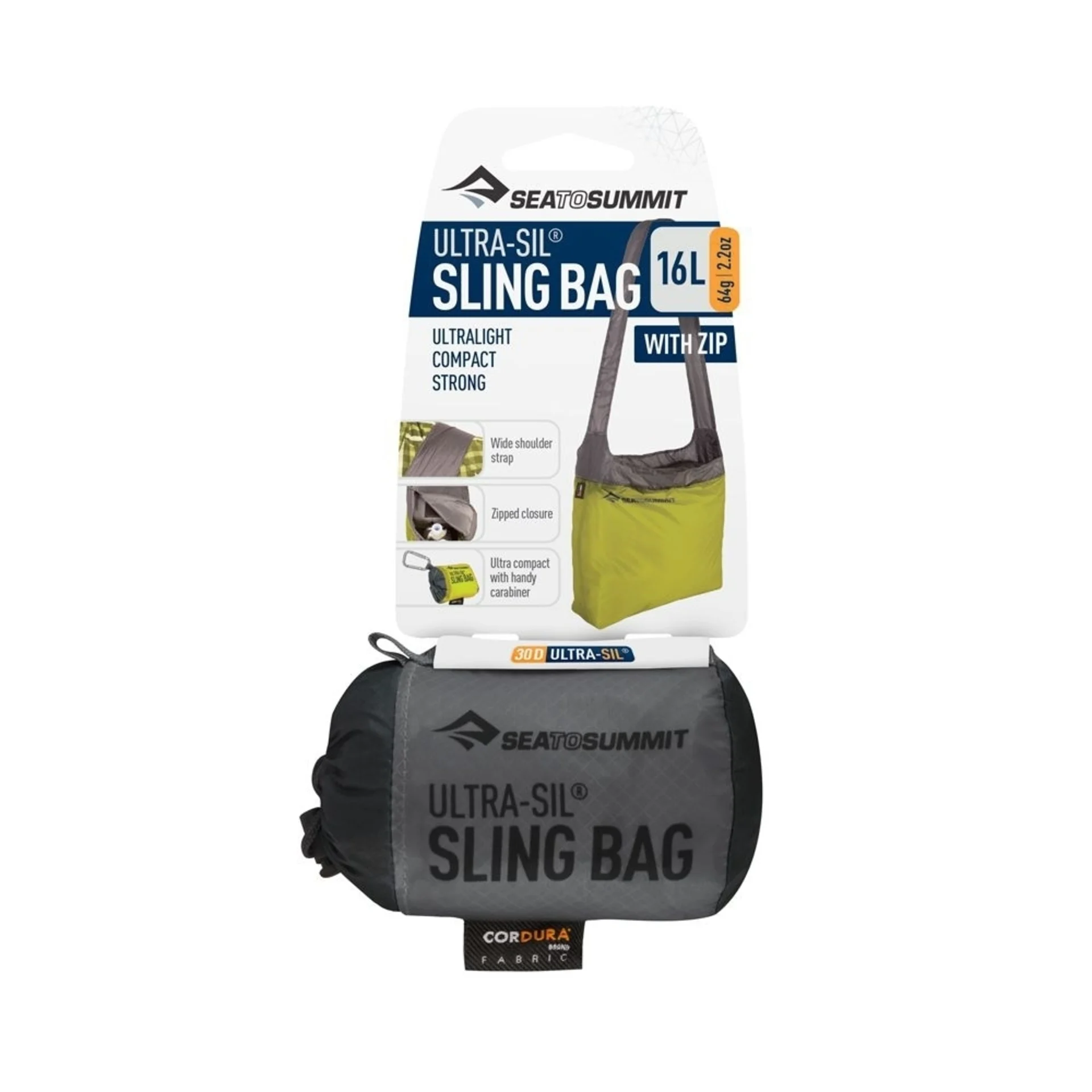 Sea to Summit Ultra-Sil Sling Bag Schultertasche schwarz