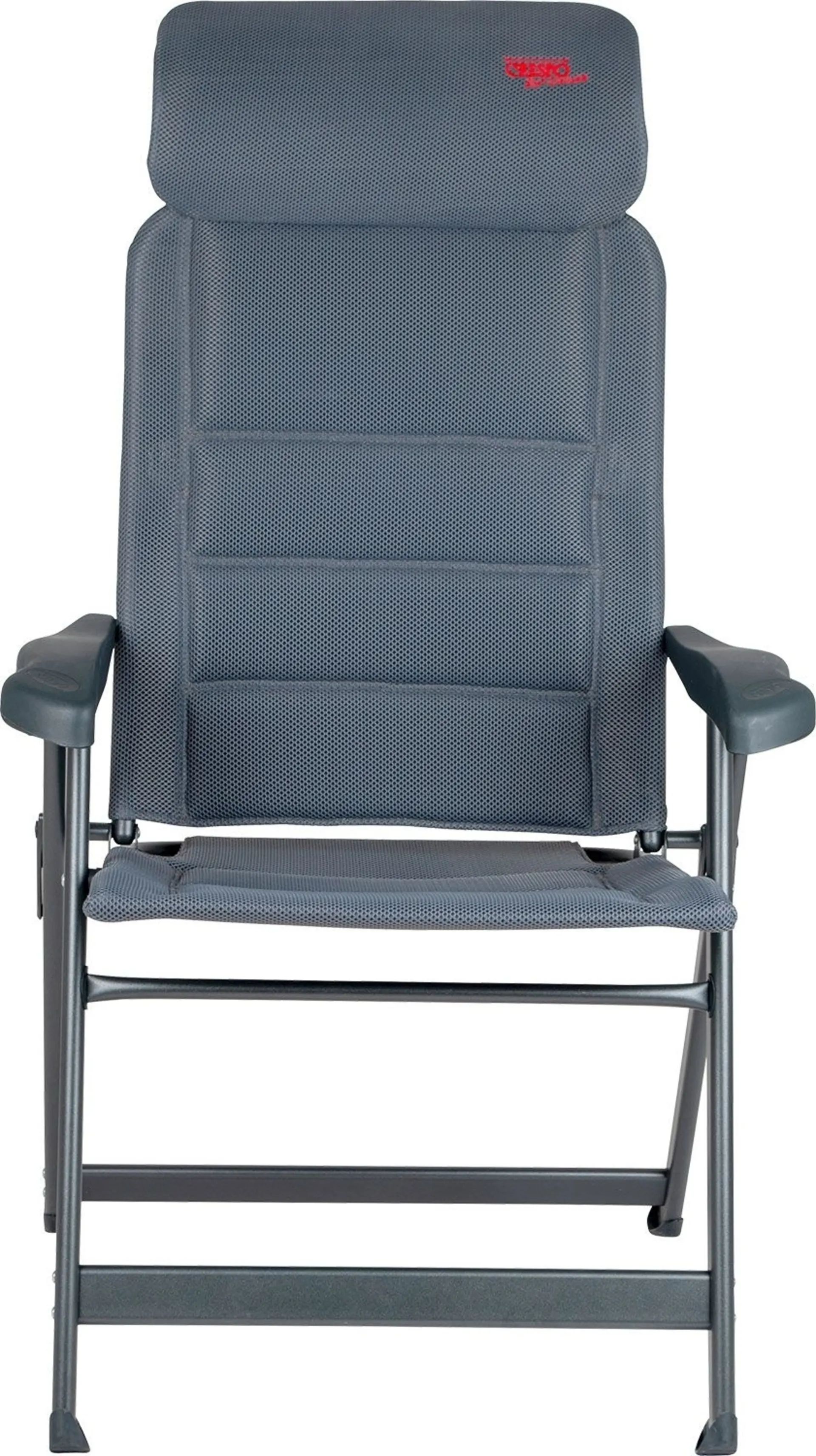 Crespo AP/237 Air Deluxe chaise pliante grise