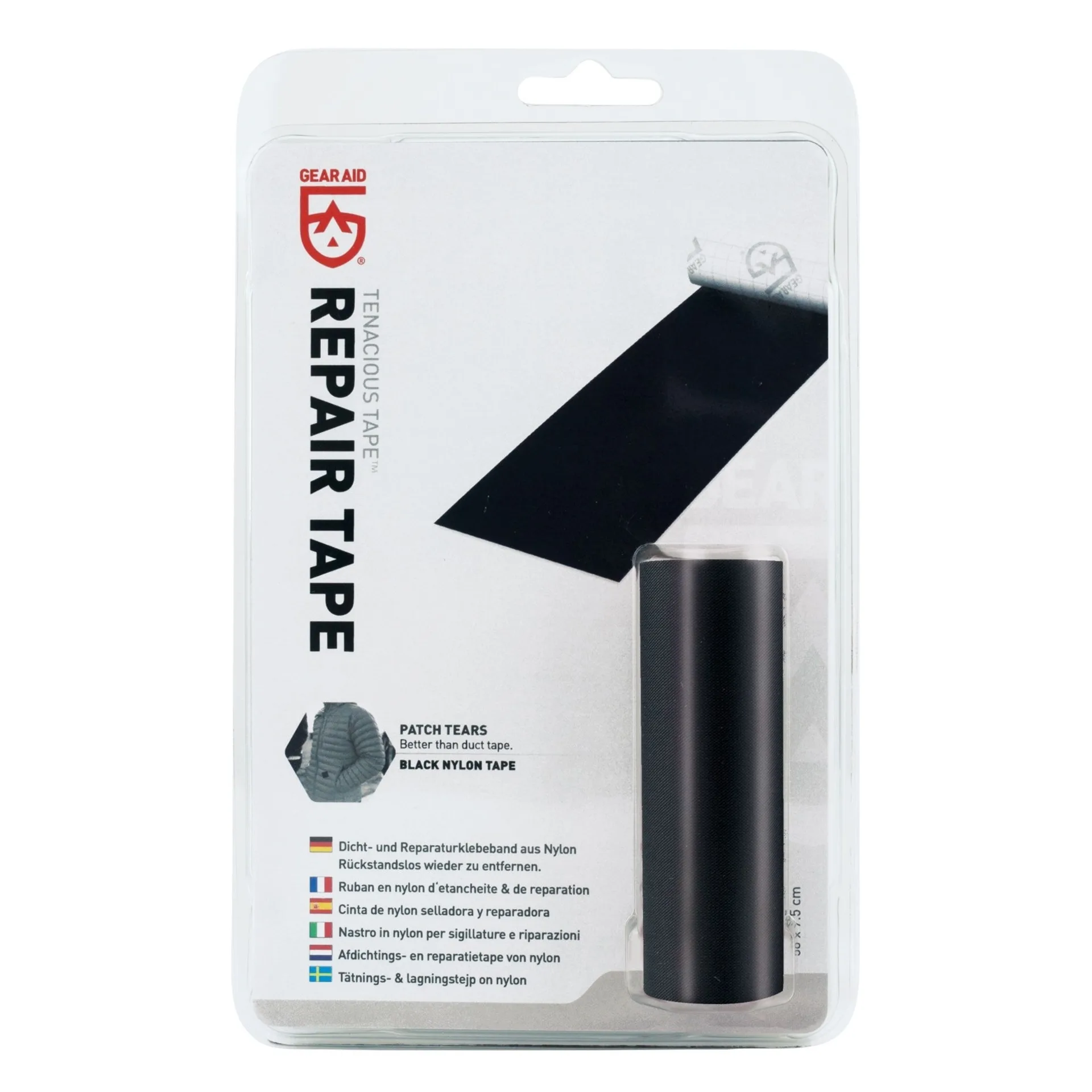Tenacious Tape 7.5 cm x 50 cm McNett schwarz