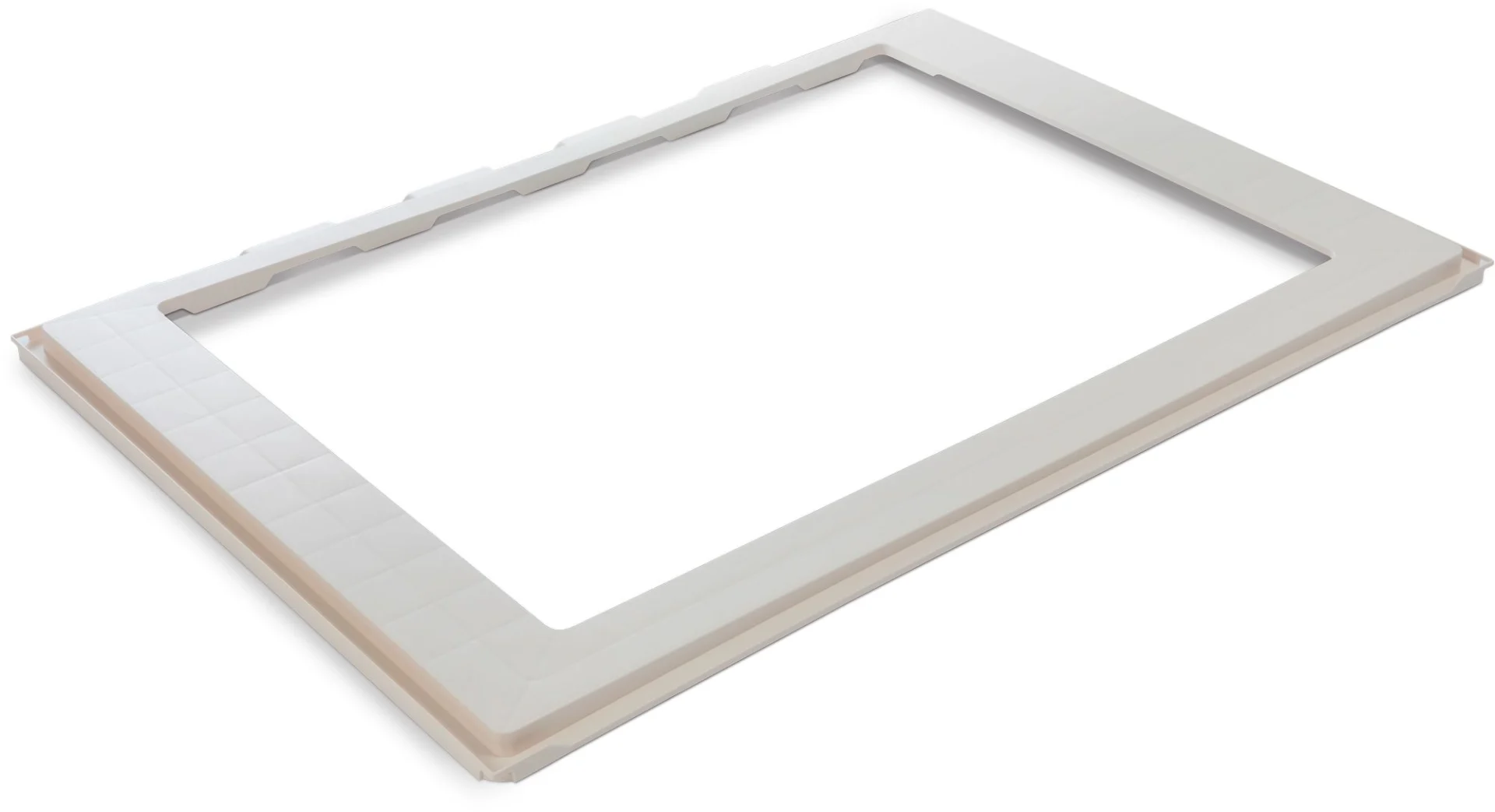 MPK Adapterrahmen für Dachhauben Ducato, Boxer, Jumper weiß 70 x 50 cm Fronteinbau