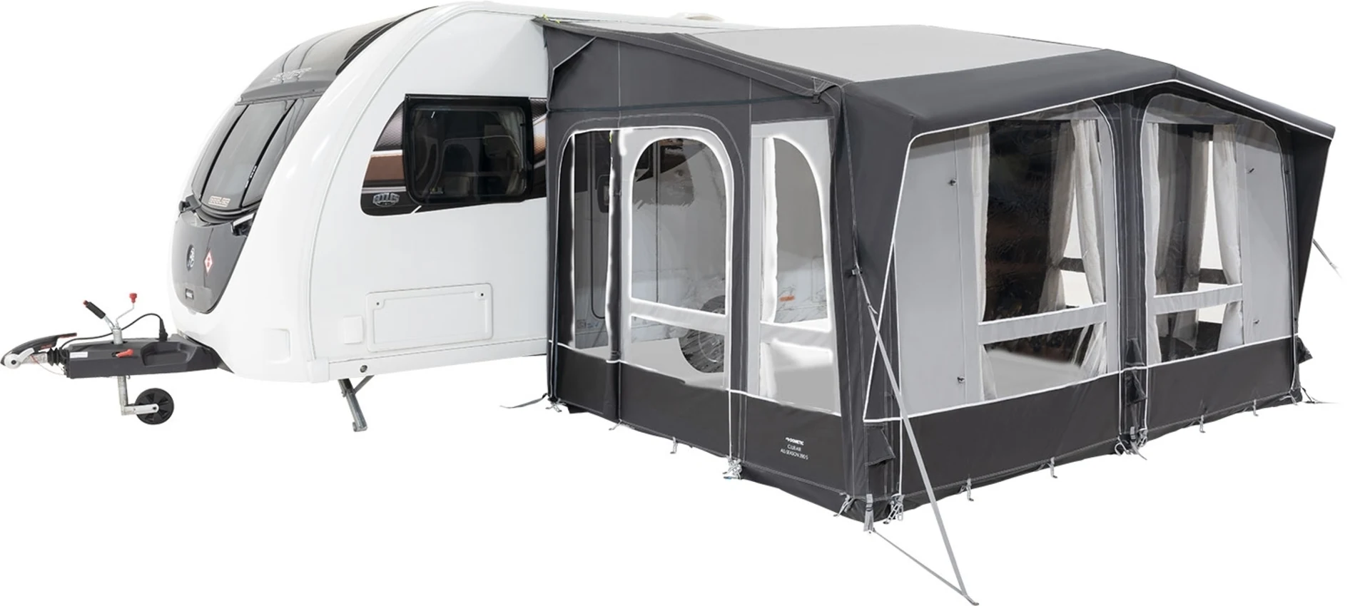 Dometic Club AIR All-Season 390 S Aufblasbares Ganzjahresvorzelt Breite 3,9 m Höhe 235 – 265 cm