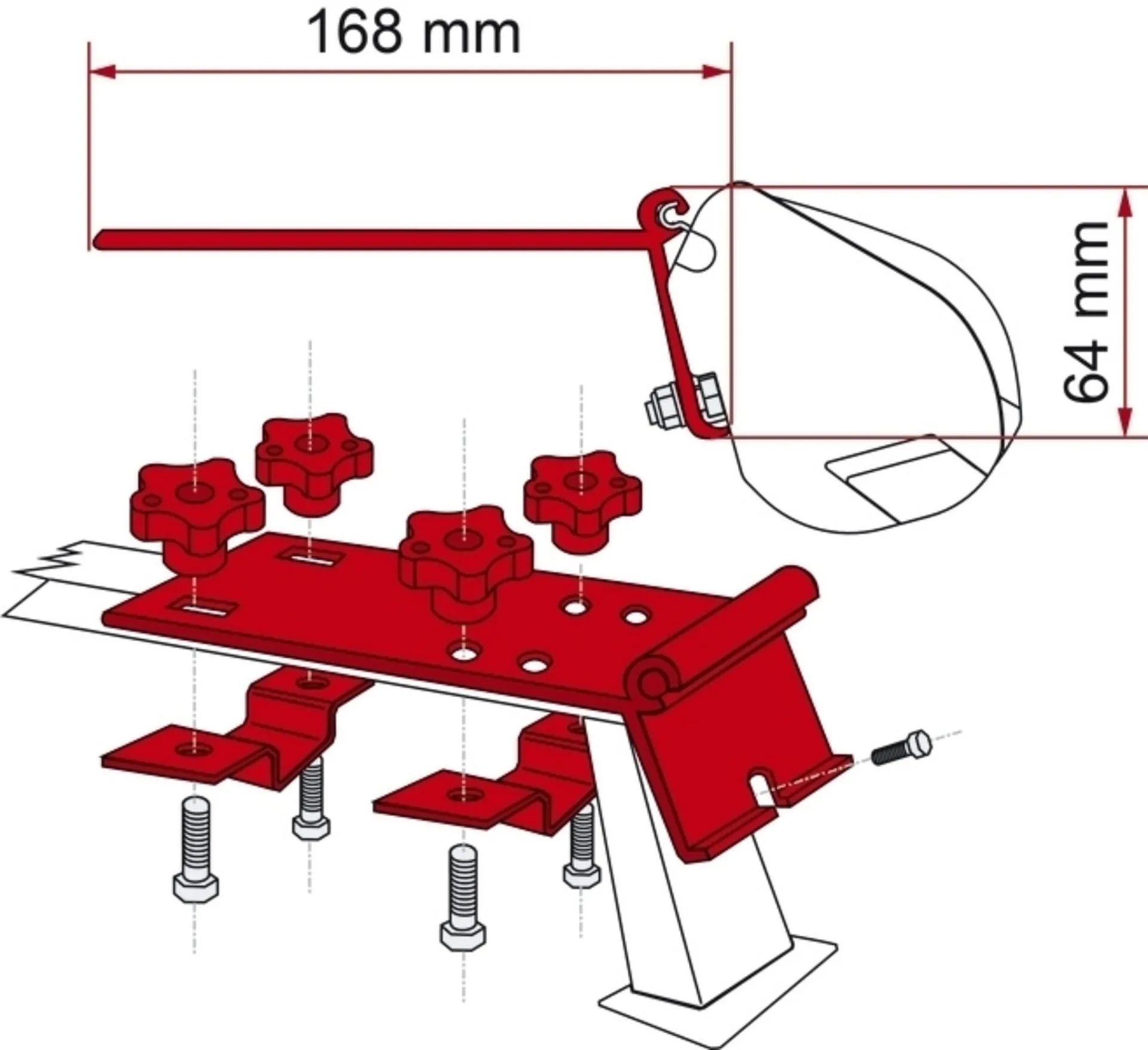 Fiamma F35 Pro Kit standard Fiamma F35 Pro Kit standard