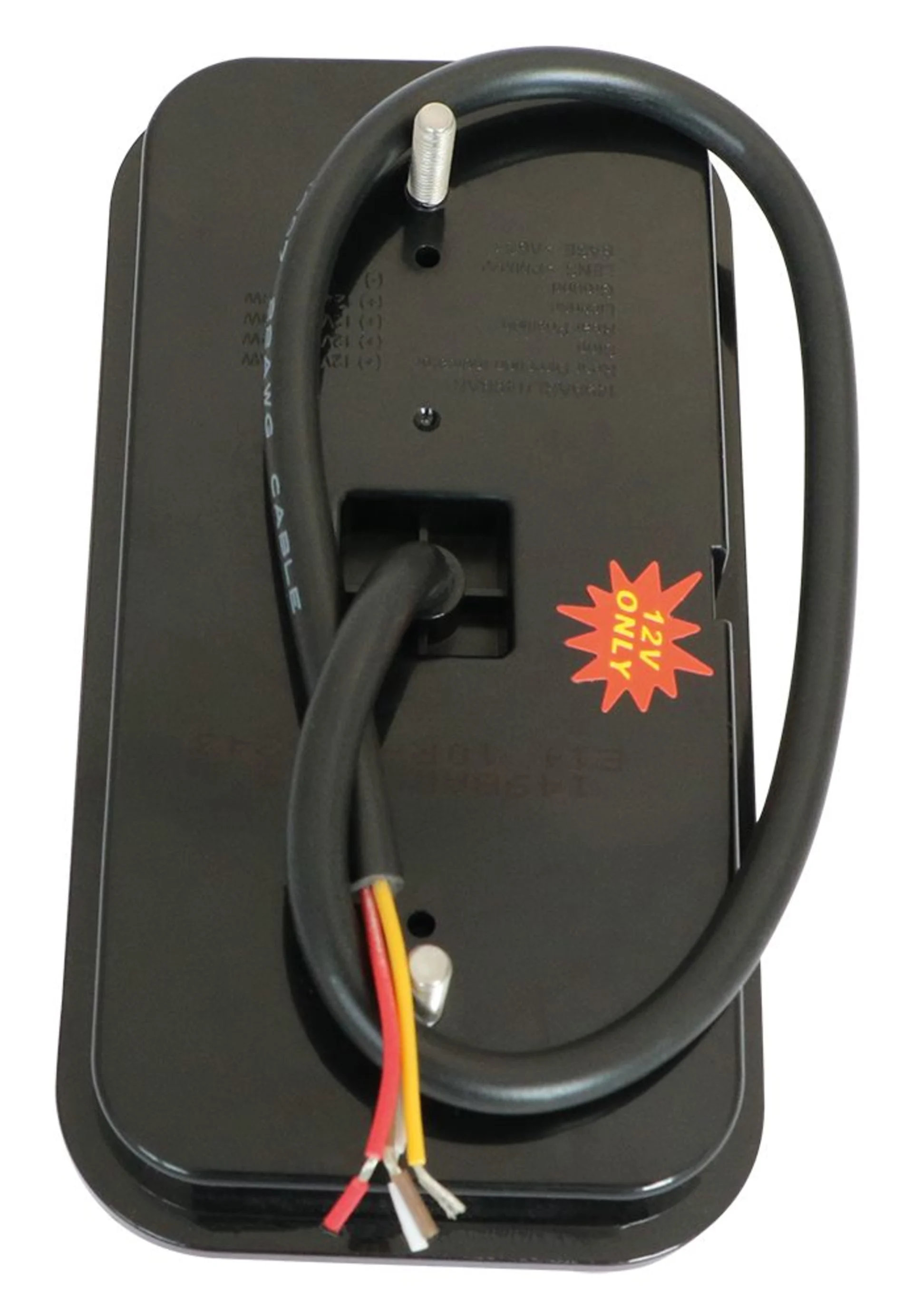 LED-Schlussleuchte 12 V L + R 150 x 80 x 29 mm, IP67, 12 V, vertikale oder horizontale Montage