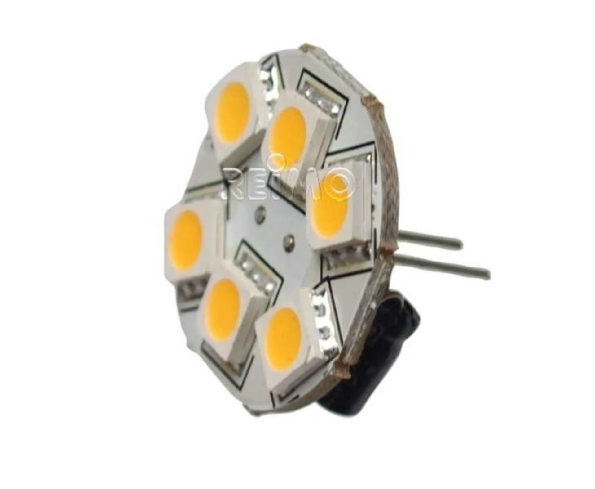 LED G4 Leuchtmittel, 1,2W, 10-30V, 6 warmweisse SM
