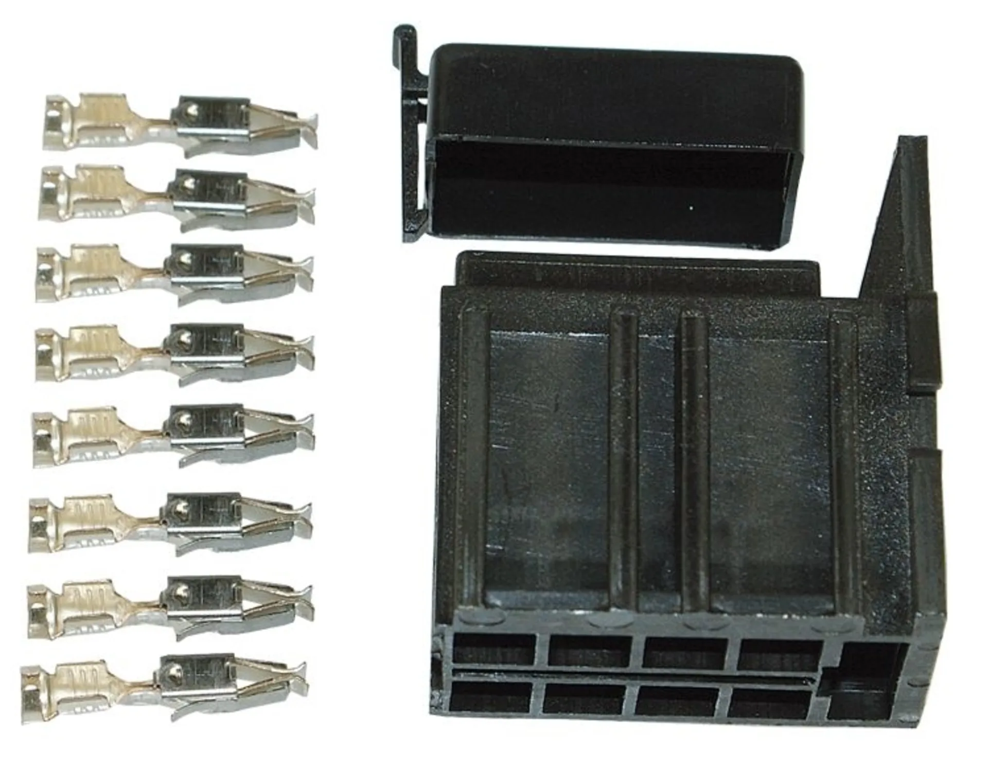 Sicherungshalter für 4 Mini-Sicherungen 32x21x36mm, inkl. Deckel und Kabelschuhe Sicherungshalter für 4 Mini-Sicherungen 32x21x36mm, inkl. Deckel und Kabelschuhe