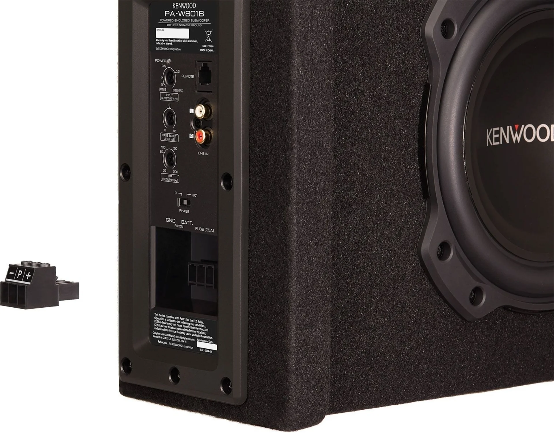 Kenwood PA-W801B Subwoofer