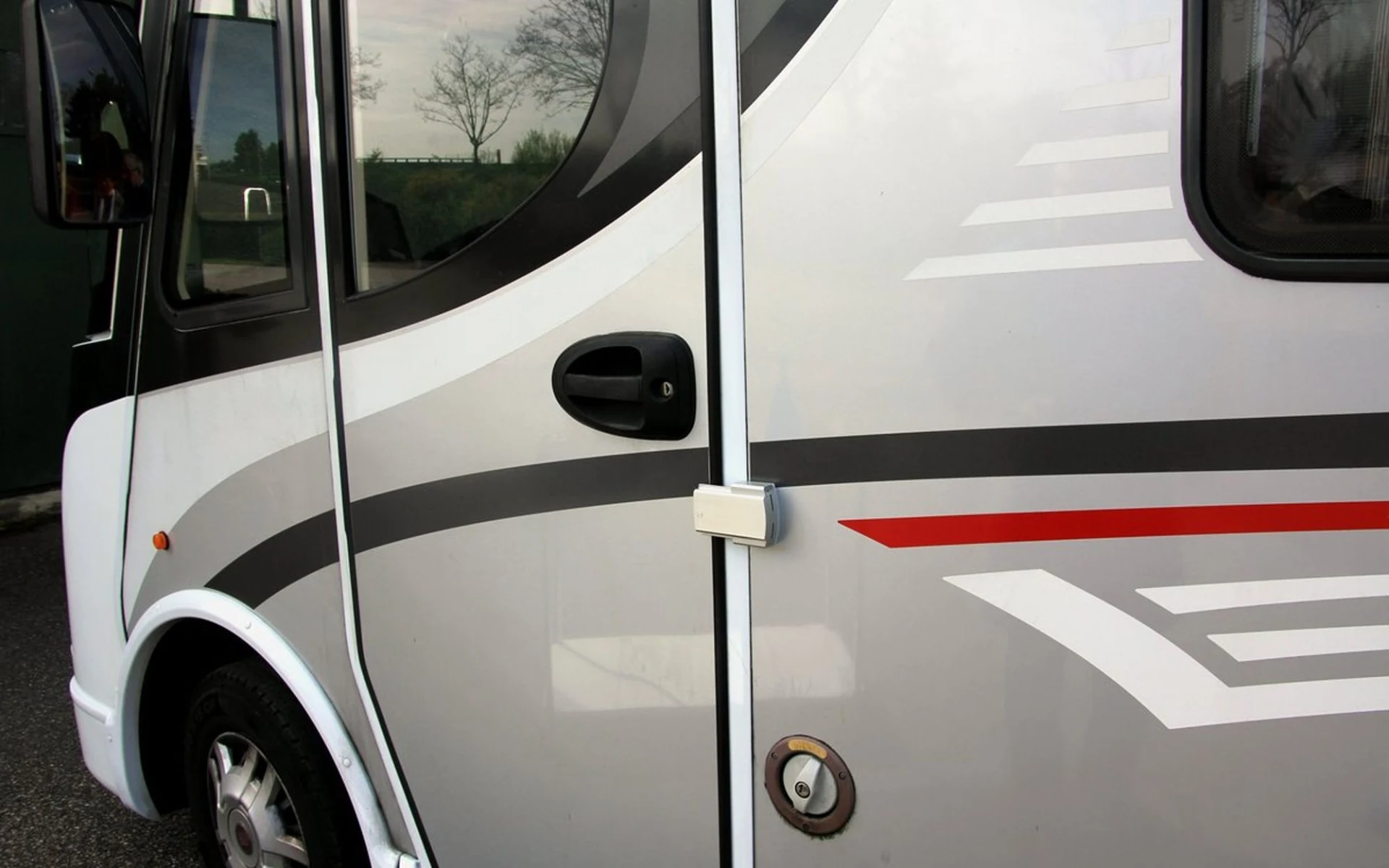 IMC-Créations Serrure de porte conducteur Verrouillable à l'intérieur