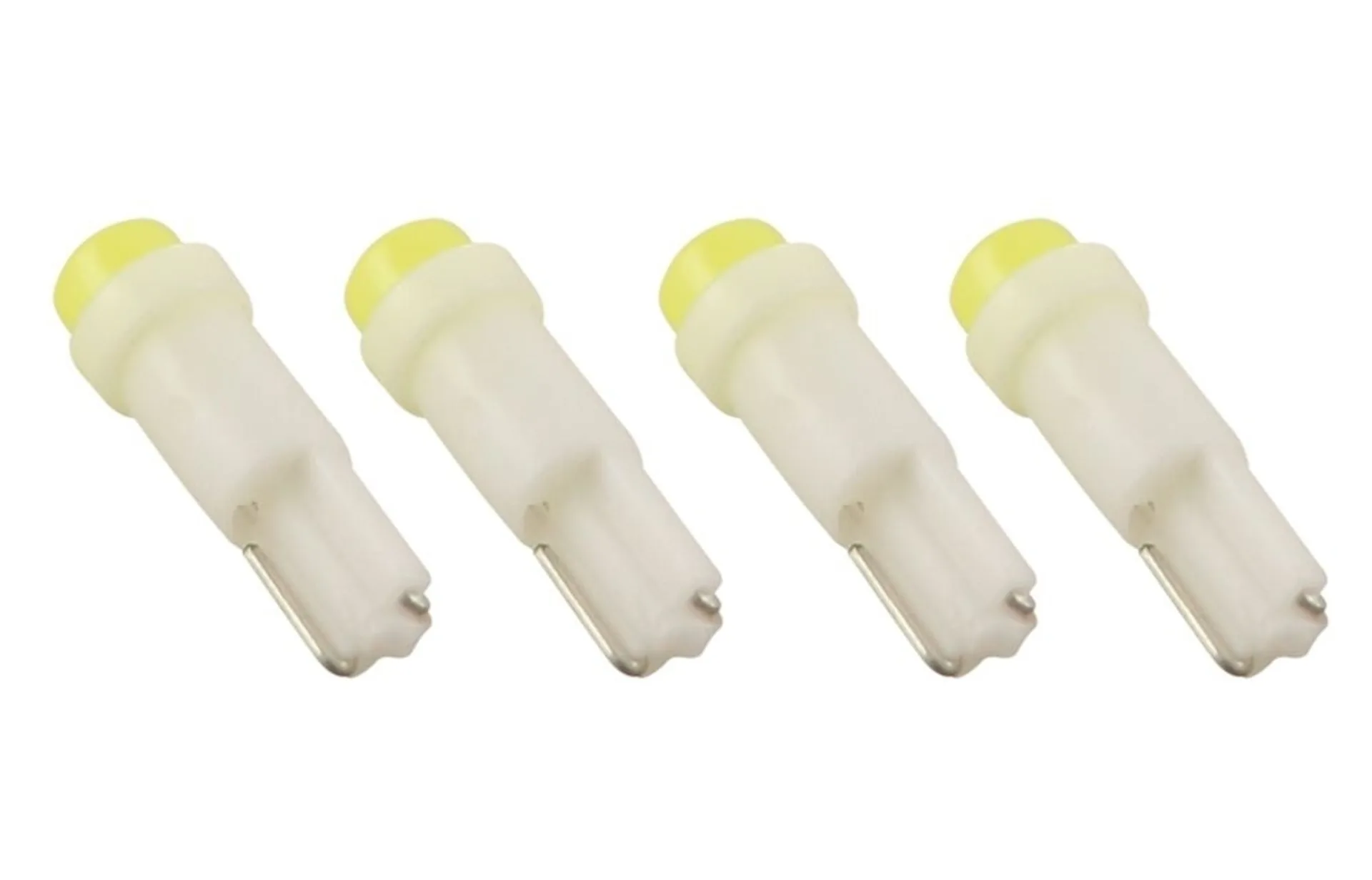 4 x lampes LED pour robinetterie T3 12V blanches