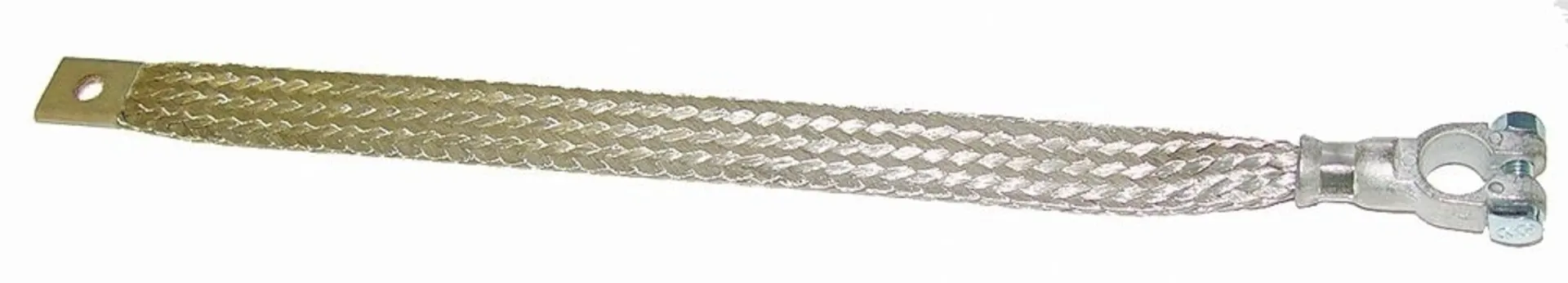 Masseband aus Kupfer verz. 50mm2 neg. 40cm