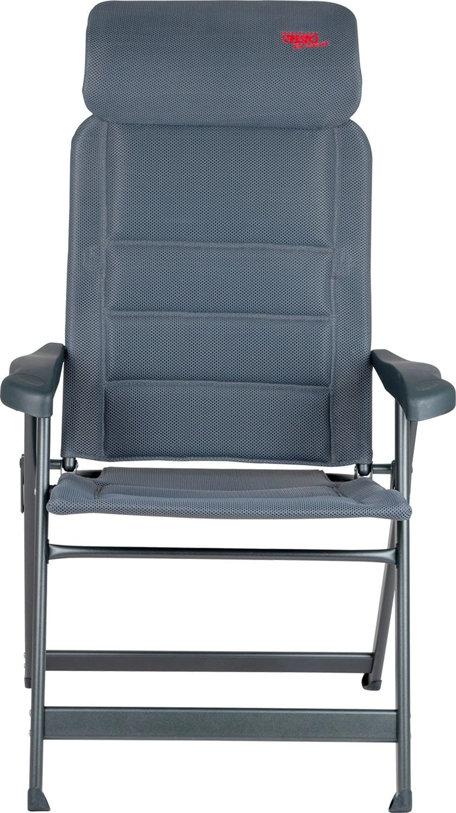 Crespo AP/237 Air Deluxe chaise pliante grise