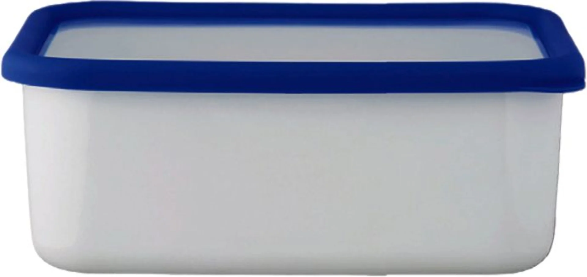 HoneyWare Emaille Frischhaltedose XL hoch 2,8 Liter blau