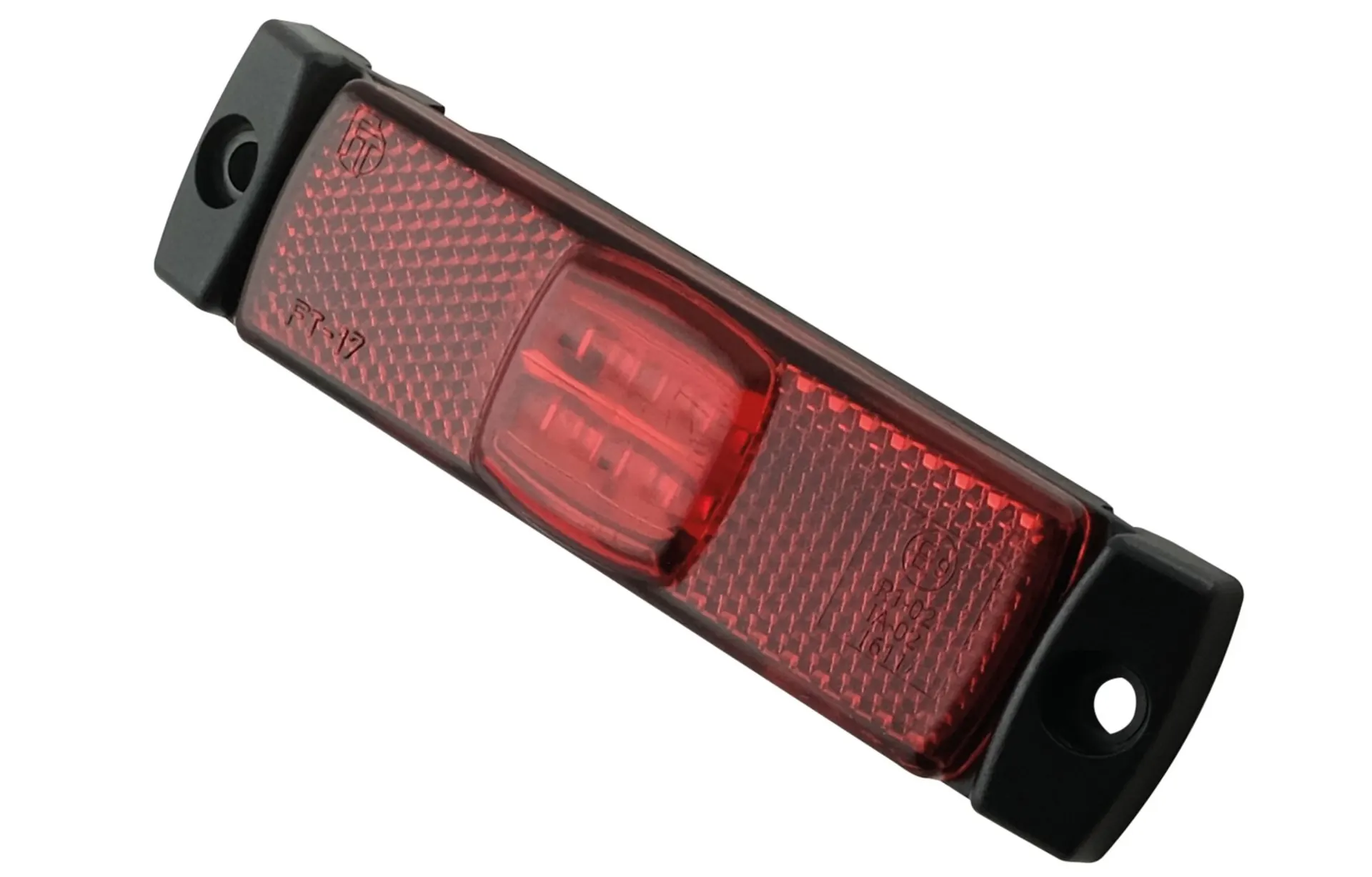 LED-Positionsleuchte rot 12/24 V 130x32mm, wasserdicht, 12 - 36 V