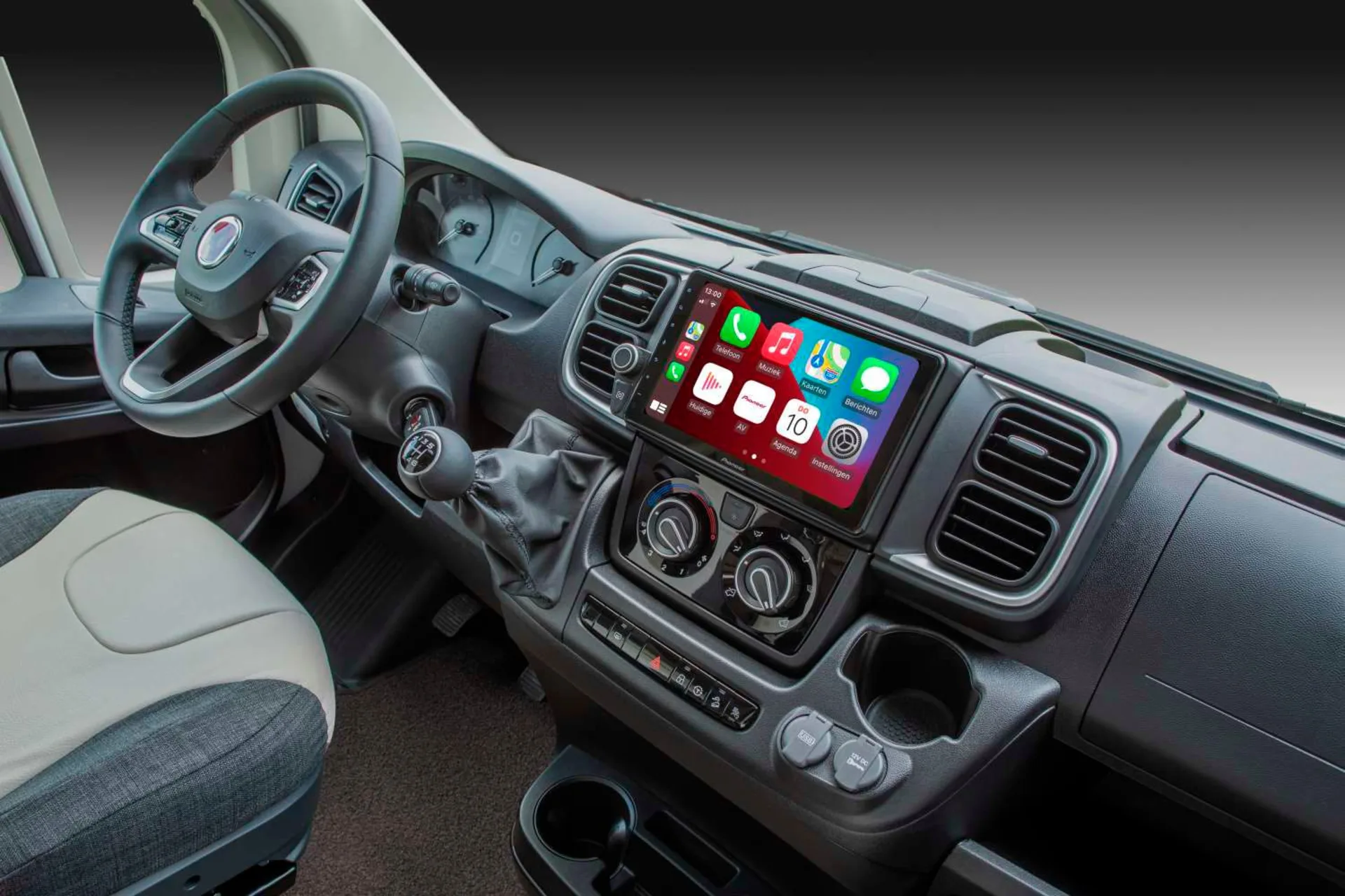 Pioneer AVIC-Z1000 DAB+ Multimediasystem inkl. Bluetooth 9 Zoll Fiat Ducato 8 LF3