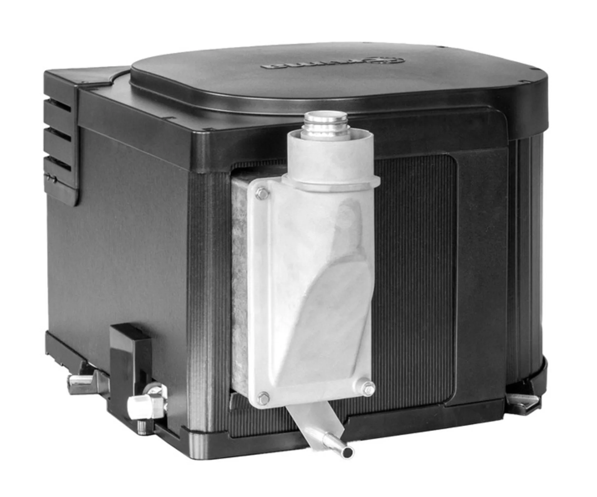 Boiler Gas BGF, Wandkamin mit Rohr