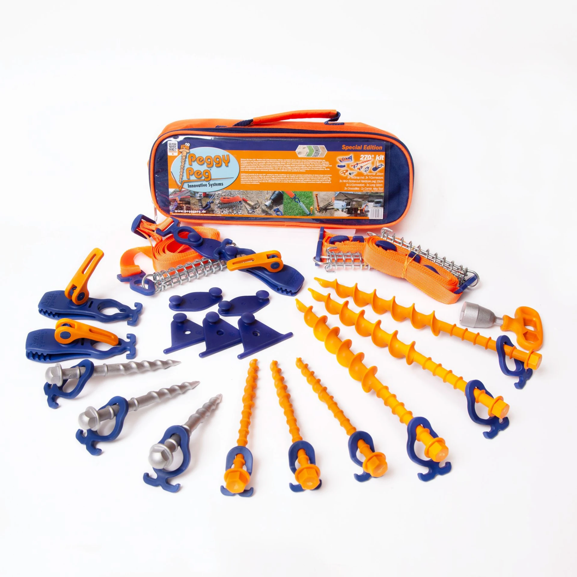 Peggy Peg Abspannset 270°