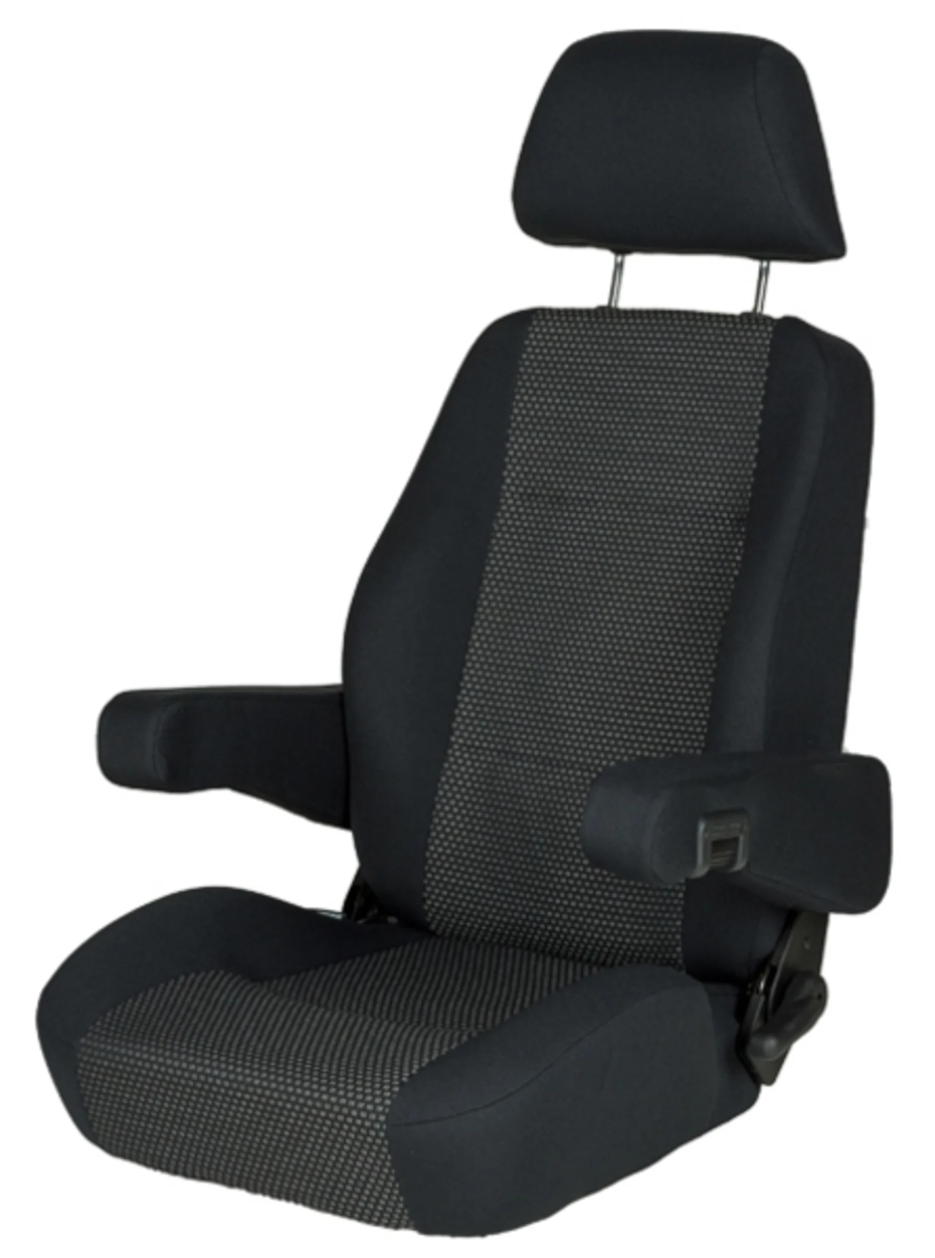 Sportscraft Siège S8.1Siège conducteur et passager sans soutien lombaire Ara noir Sportscraft Siège S8.1Siège conducteur et passager sans soutien lombaire Ara noir