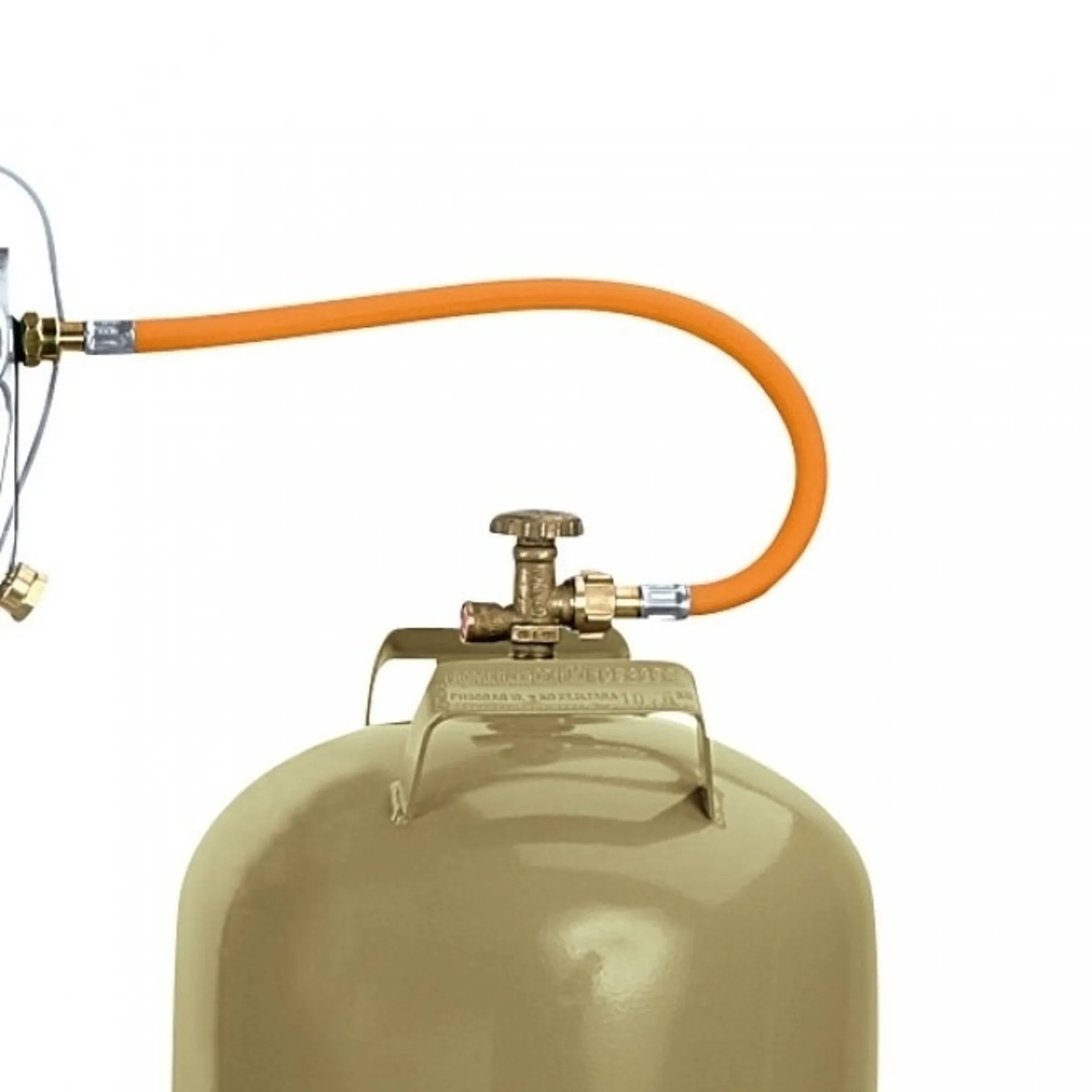 GOK Hochdruck-Schlauch 45 cm / G. 7 für Gasflasche und Regler (Brit.POL) für GB Propan
