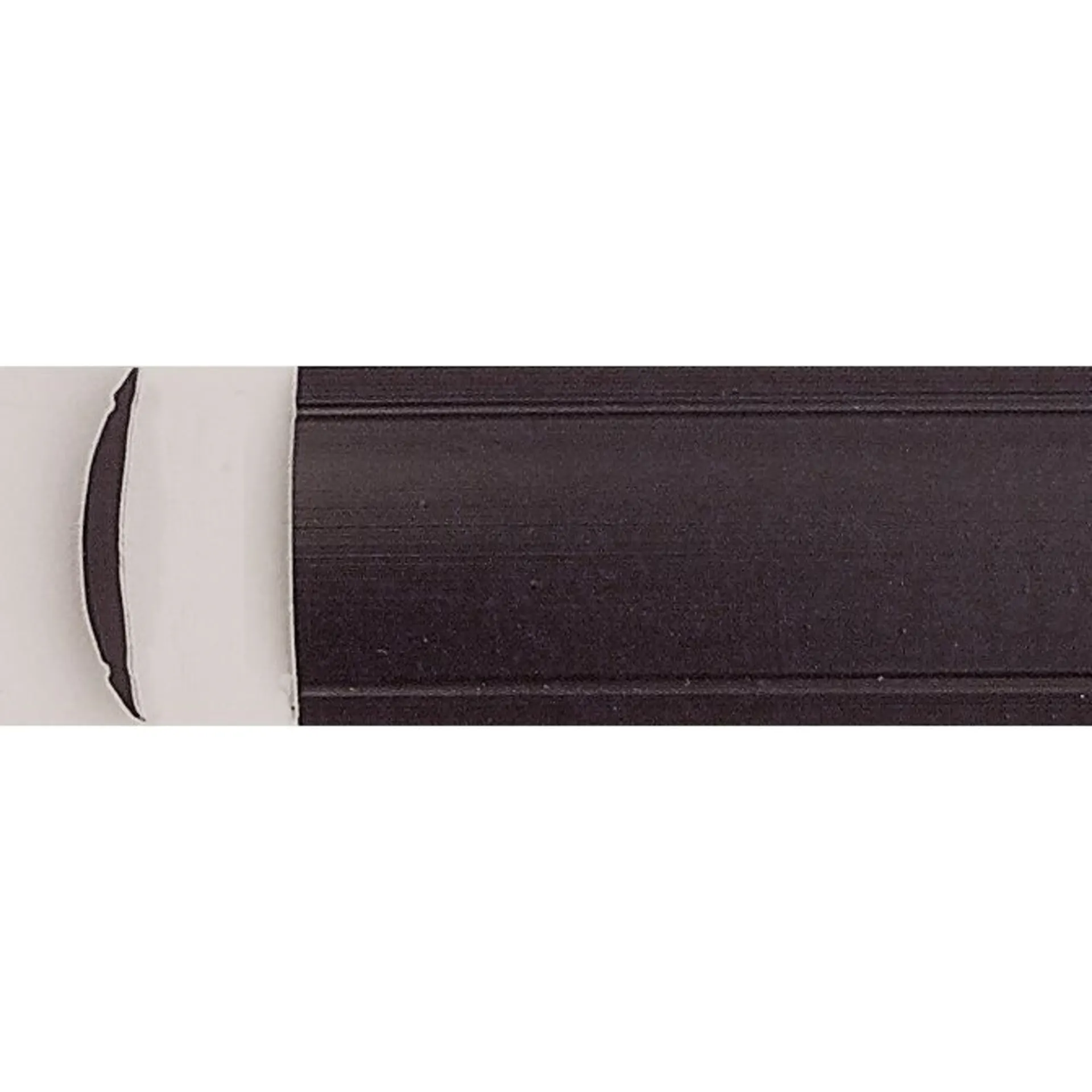 Remplisseur de plinthes uni 12 mm noir, Knaus, Hobby, Wilk, Bür