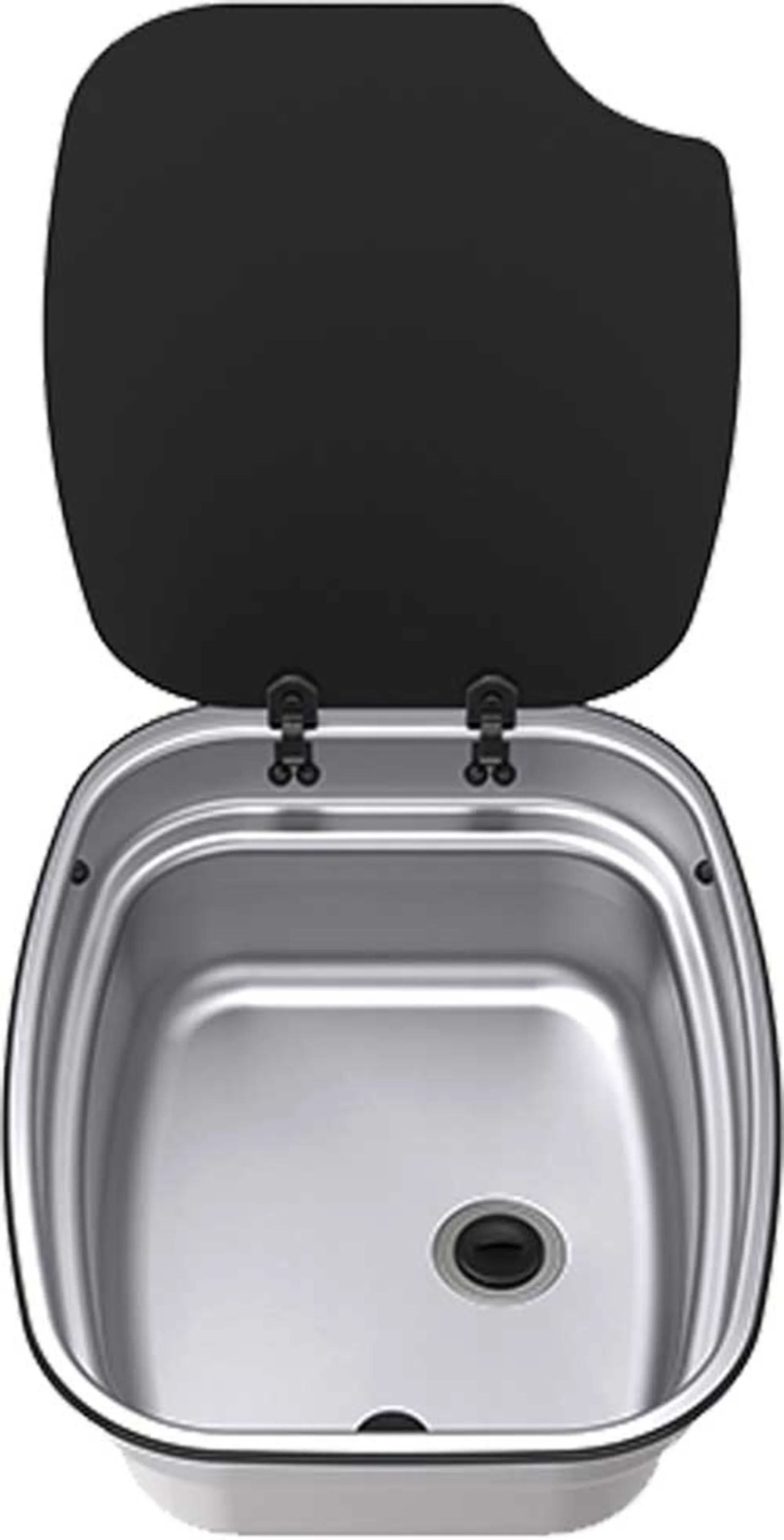 Thetford Argent Bowl évier en acier inoxydable 9,5 litres