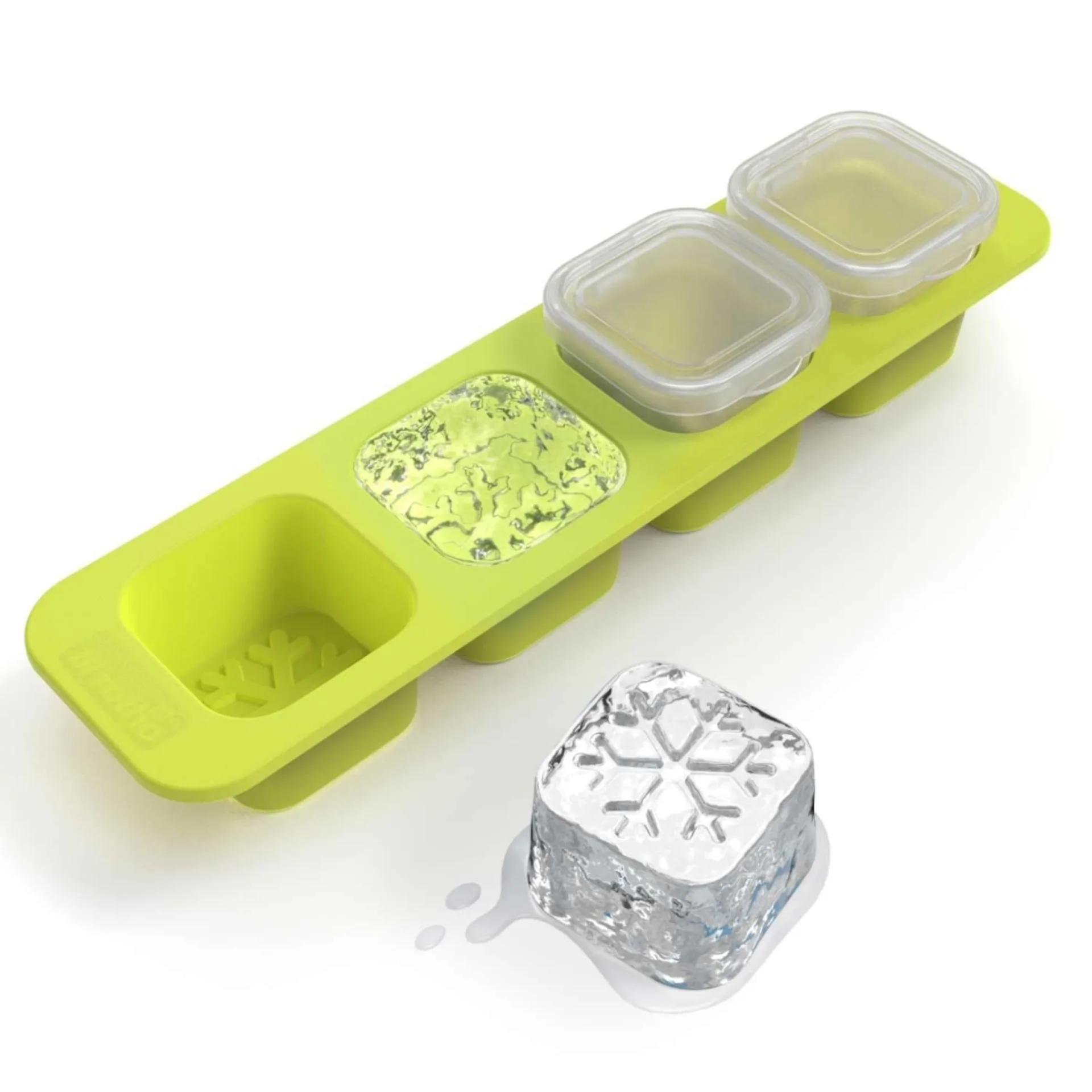 Rotho Domino Mini Gefrierdosen limettengrün