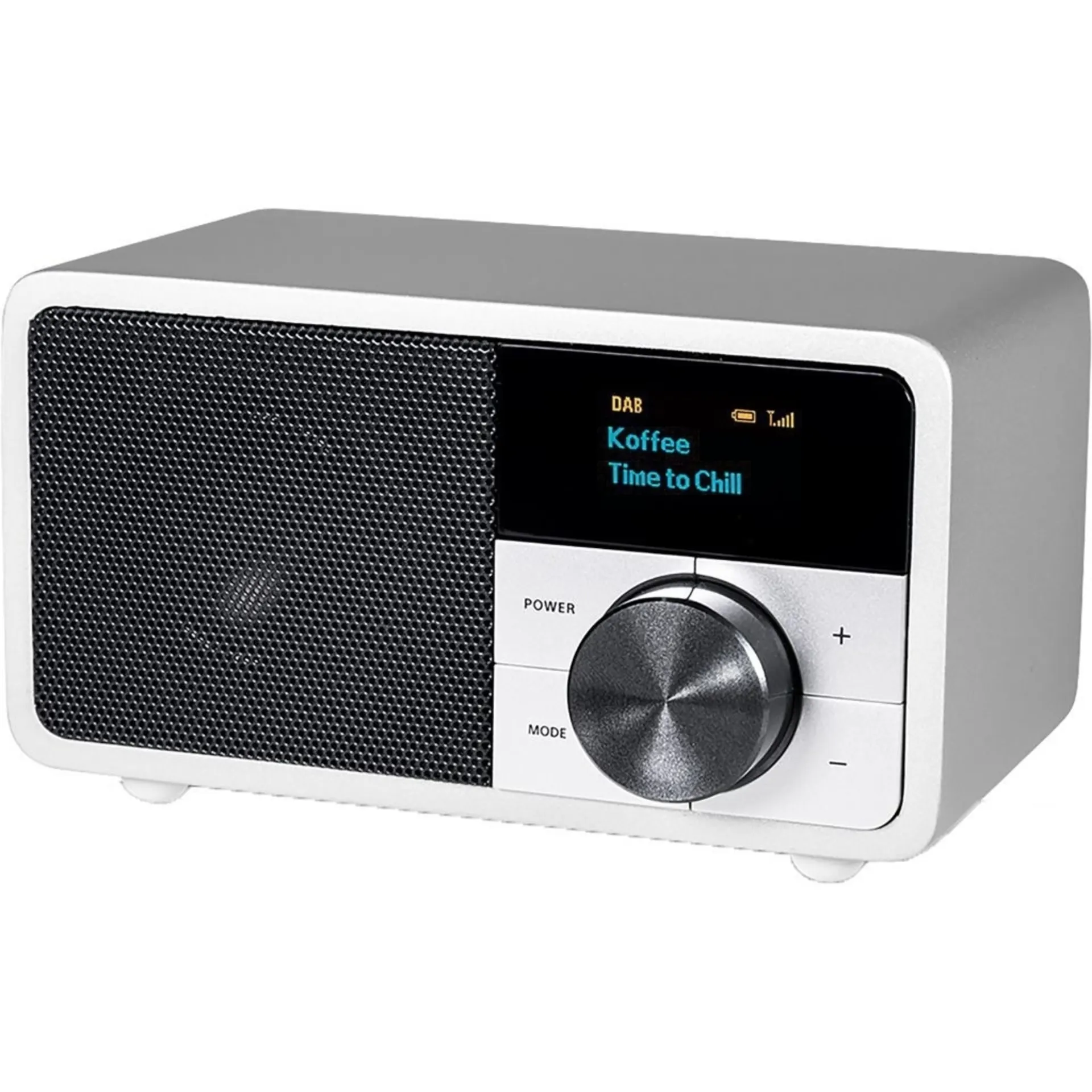 Kathrein DAB+ 1 mini Digitalradio mit Bluetooth silber