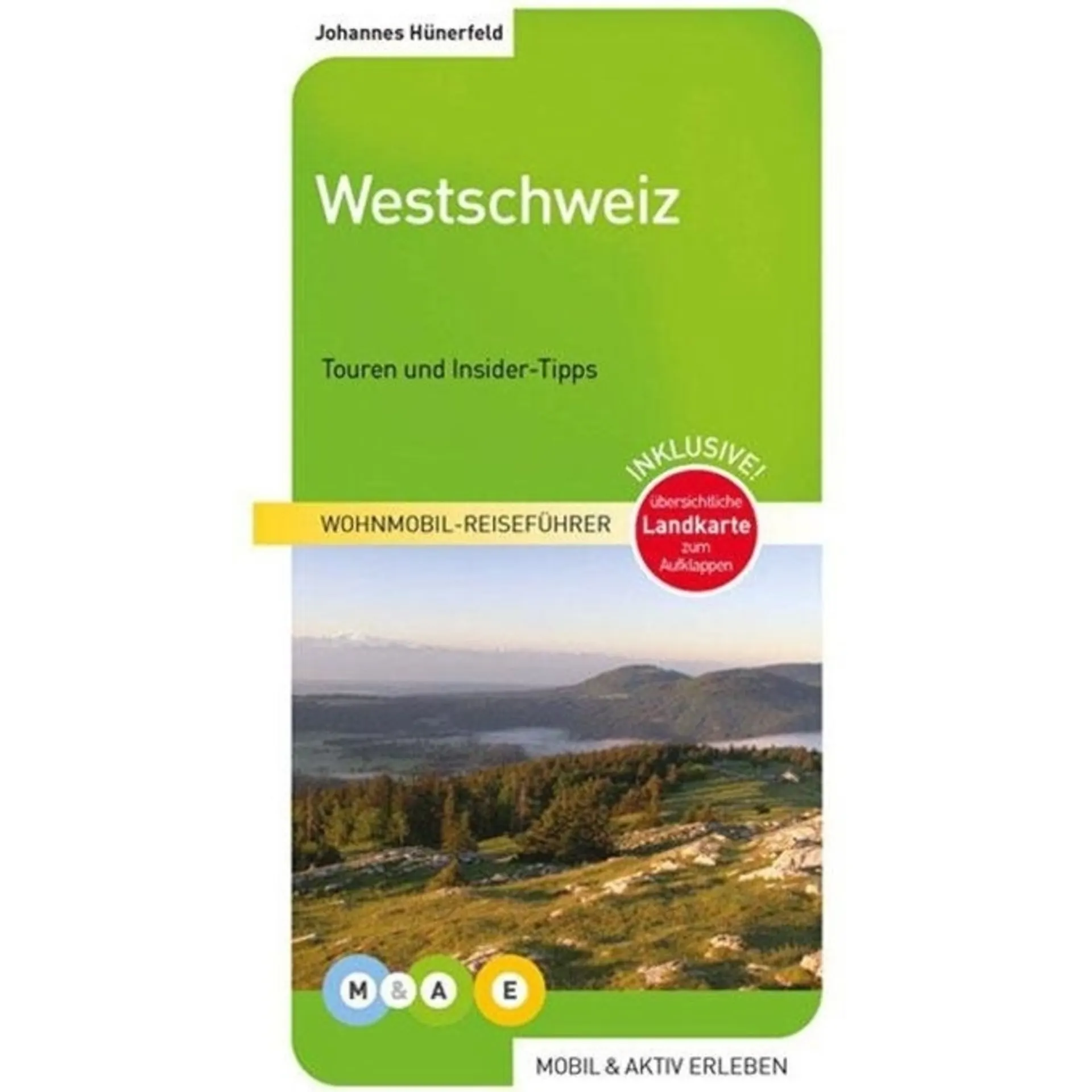 Livre Guide du camping-car Suisse romande