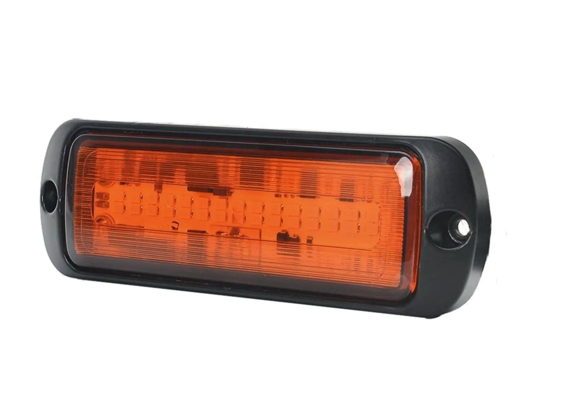 WAS - LED-Blitzleuchte gelb, 12/24 V 133 x 44 mm, IP69K, Zulassung ECE-R65 für beide Blitzmuster, synchronisierbar, inkl. 2 Halterungen WAS - LED-Blitzleuchte gelb, 12/24 V 133 x 44 mm, IP69K, Zulassung ECE-R65 für beide Blitzmuster, synchronisierbar, inkl. 2 Halterungen
