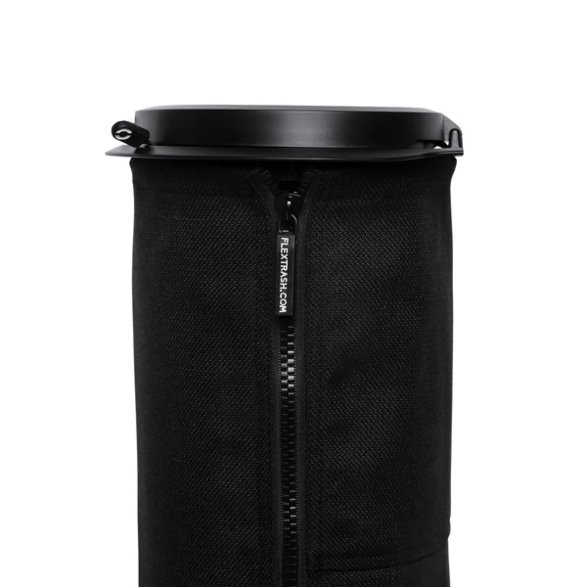 Flextrash Mülleimer, 9L, schwarz, biologisch abbaubares Material