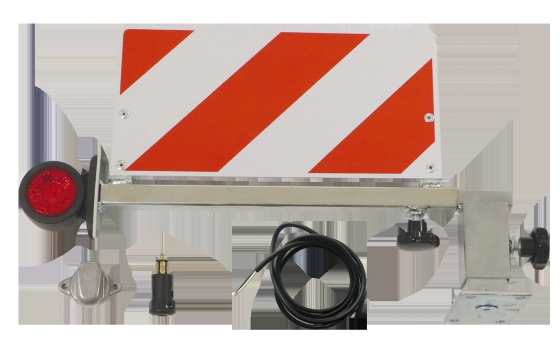 Doppelradmarkierungssatz LED, ausziehbar 400 - 650 mm, horizontale Schwenkung 2 Halter mit Auszugsicherung, 12/24 V