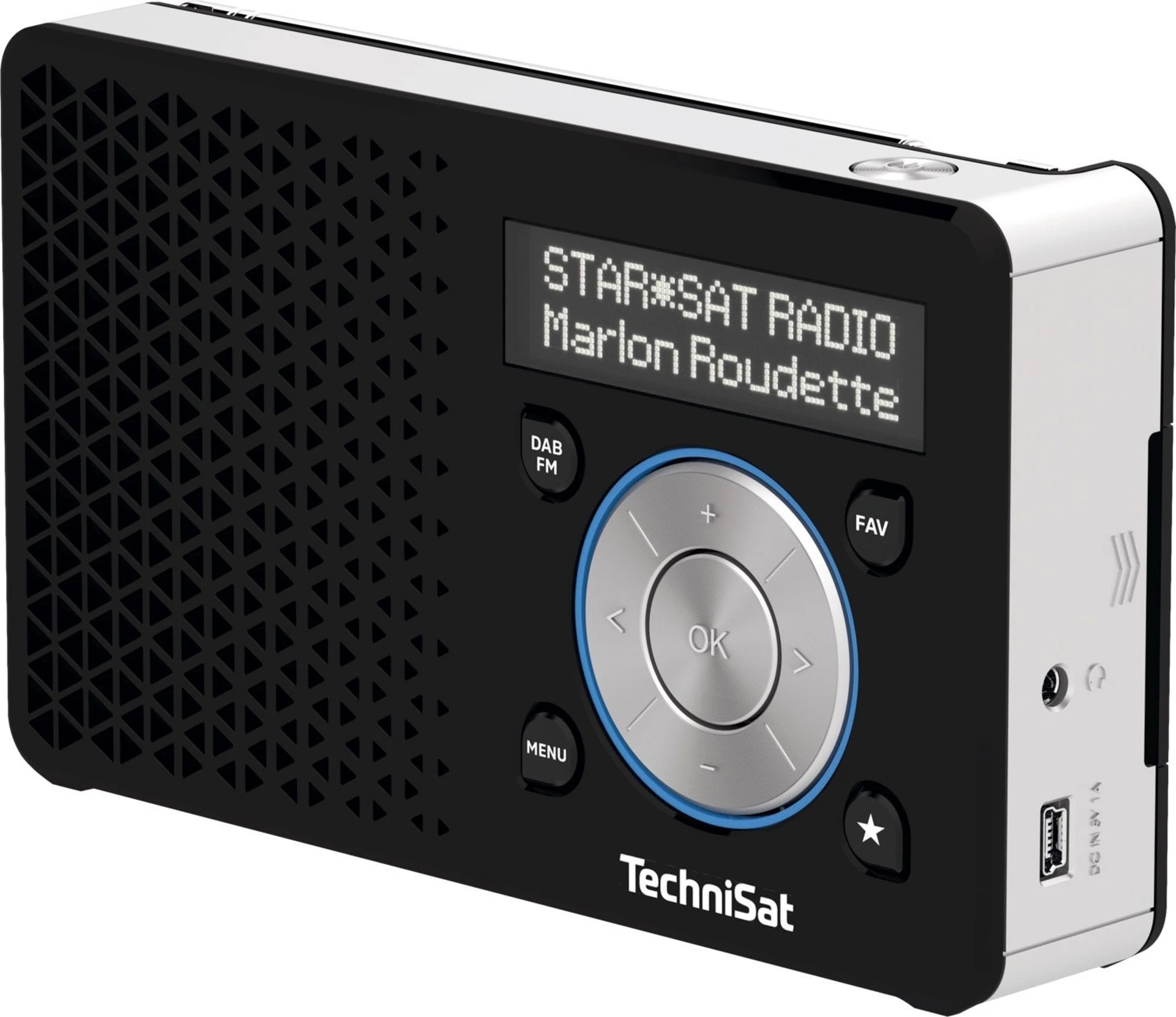 TechniSat DAB+ Digitradio 1 Tragbares Digitalradio mit integriertem Akku