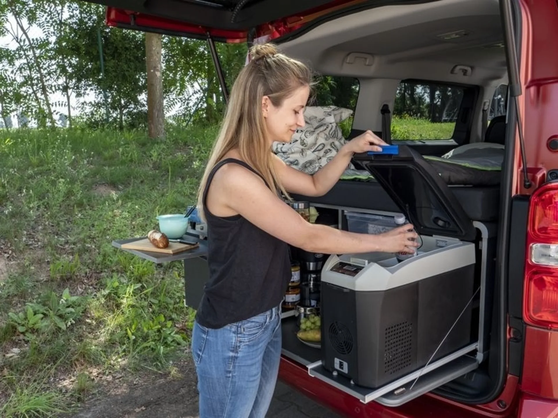 Campingbox M pour VW Caddy et autres minicampers et minivans