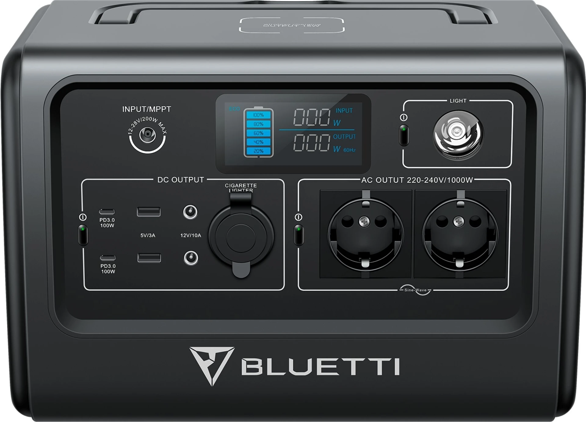 Station d'alimentation portable BLUETTI EB70 - Gris - UE