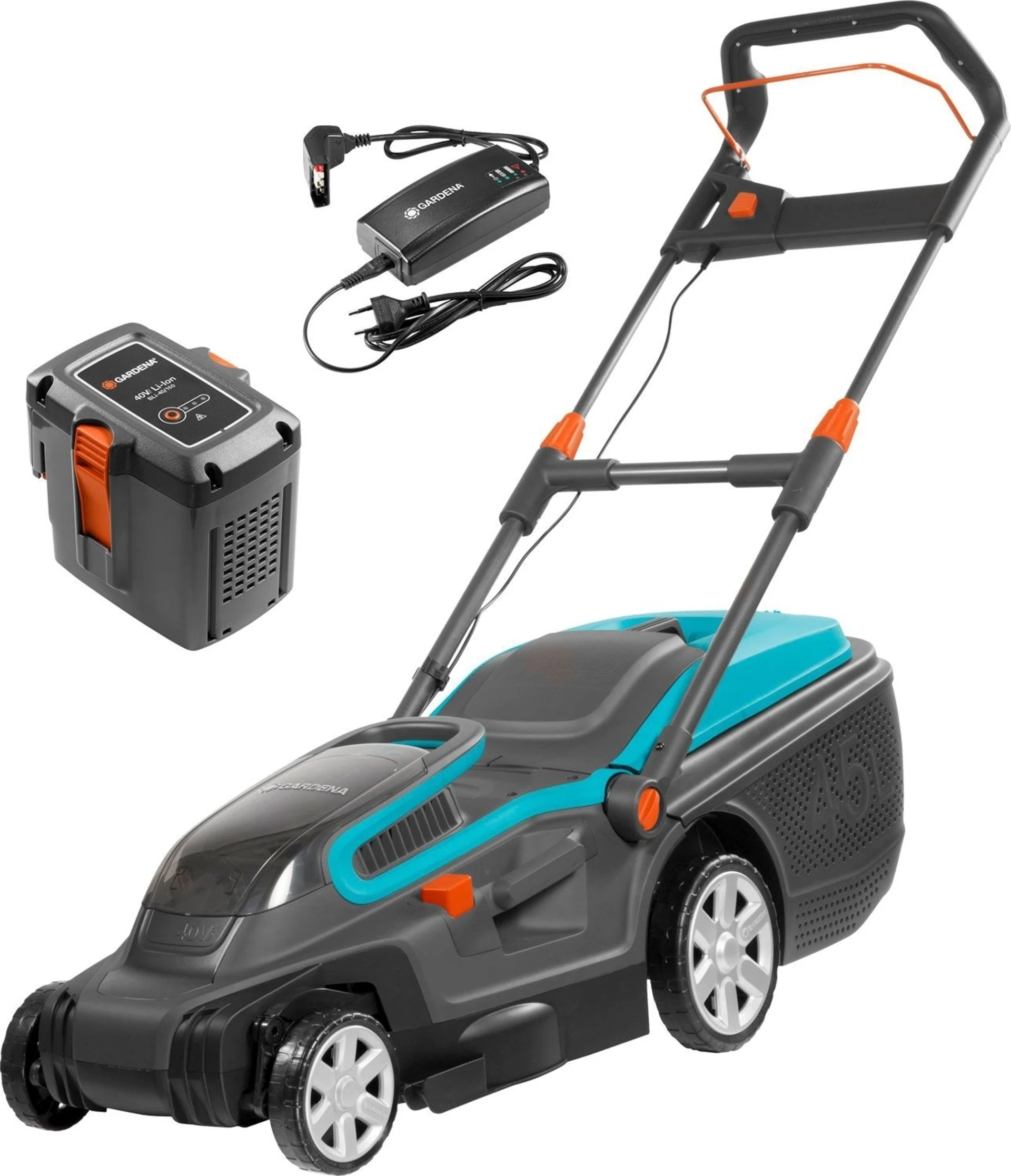 Gardena PowerMax Li-40/37 Akku-Rasenmäher inkl. Ak