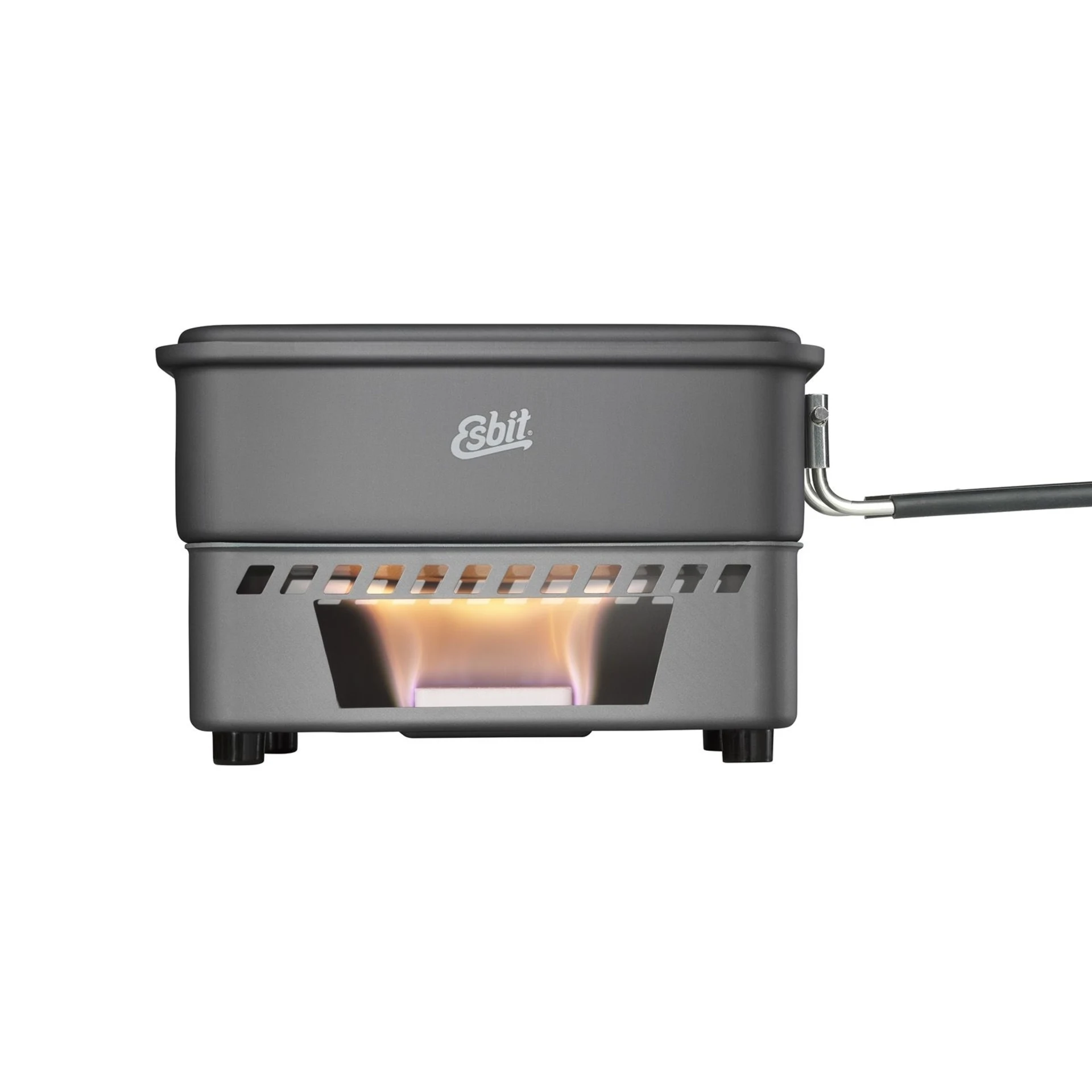 Esbit CS1100HA Kit de cuisson à combustible sec en aluminium 1,1 litre