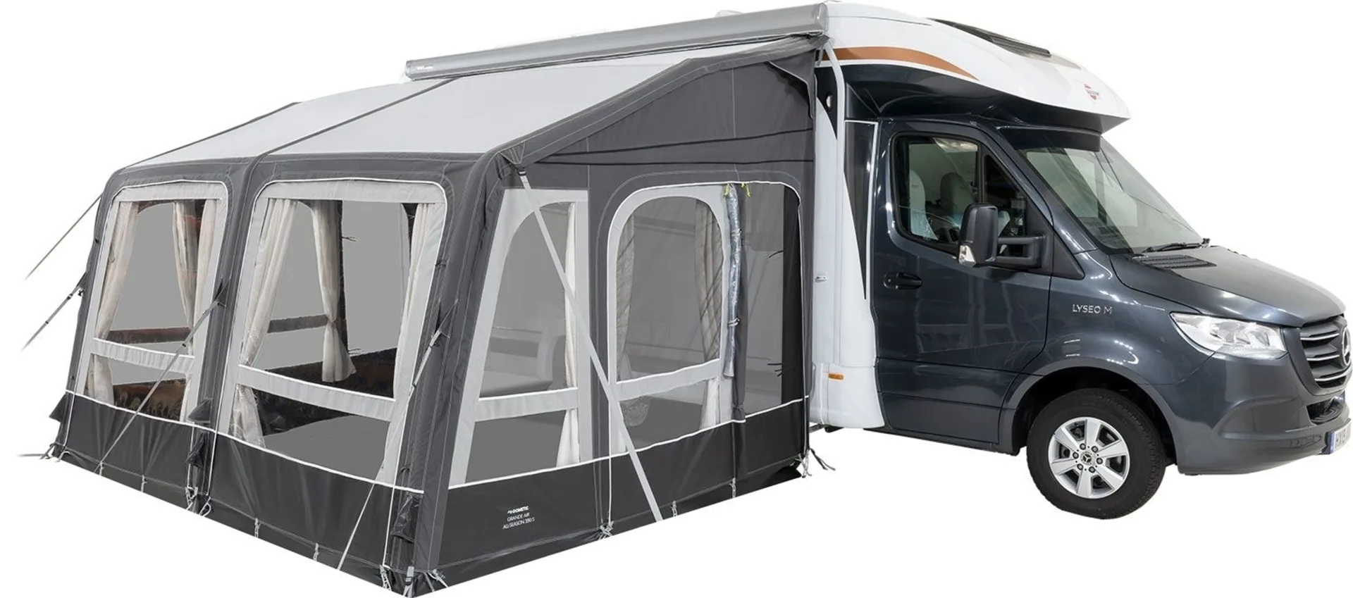 Dometic Grande Air All-Season 390 S Luftvorzelt für Reisemobil & Wohnwagen mit aufblasbarem Gestänge