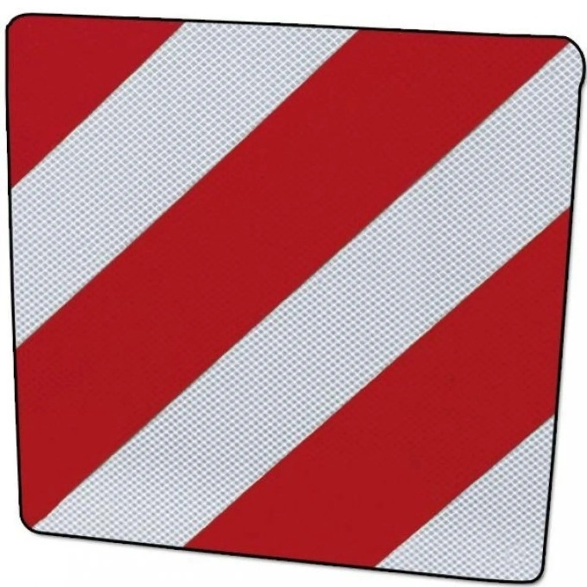 Panneau d'avertissement en aluminium