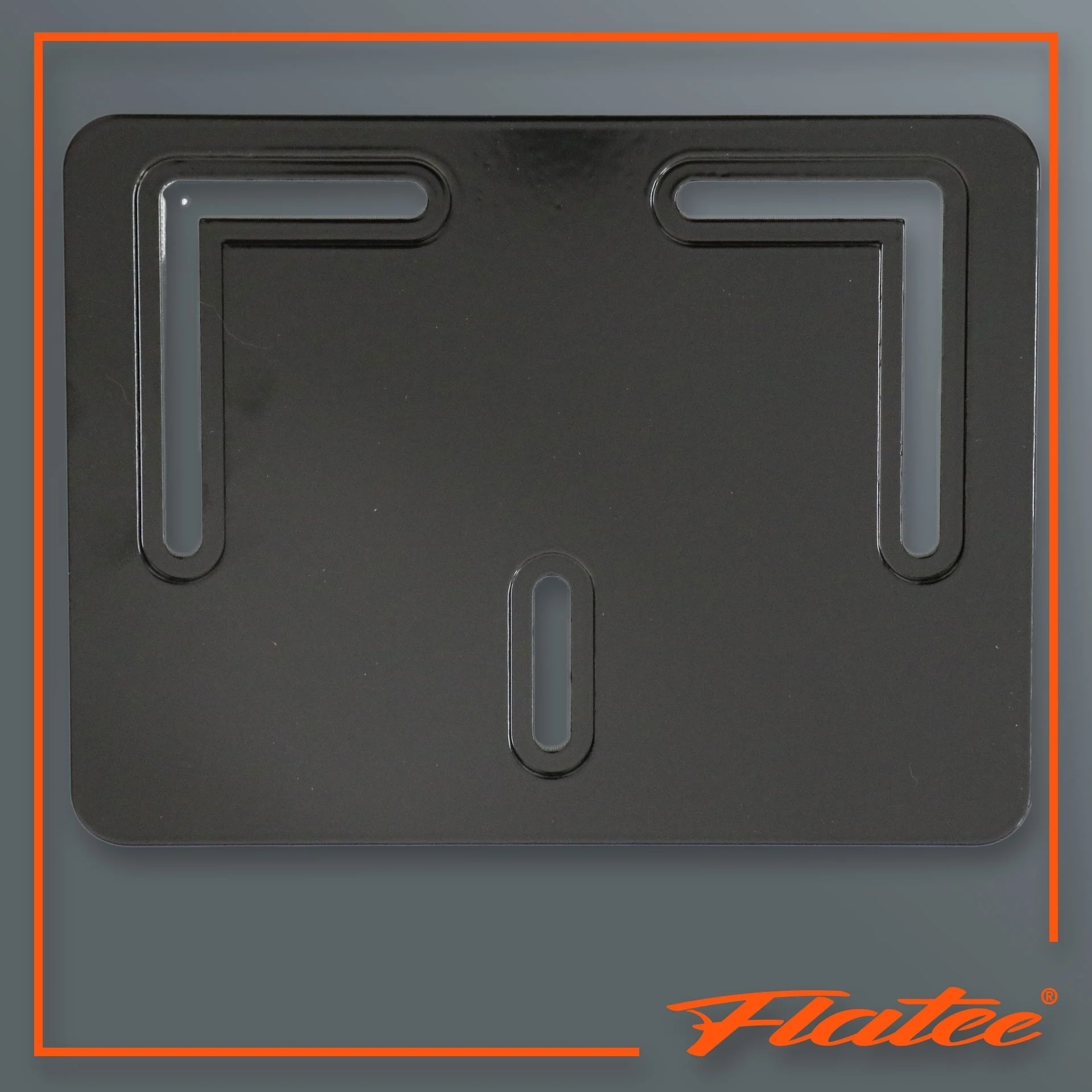 Flatee Aluminium Grundplatte | Motorrad