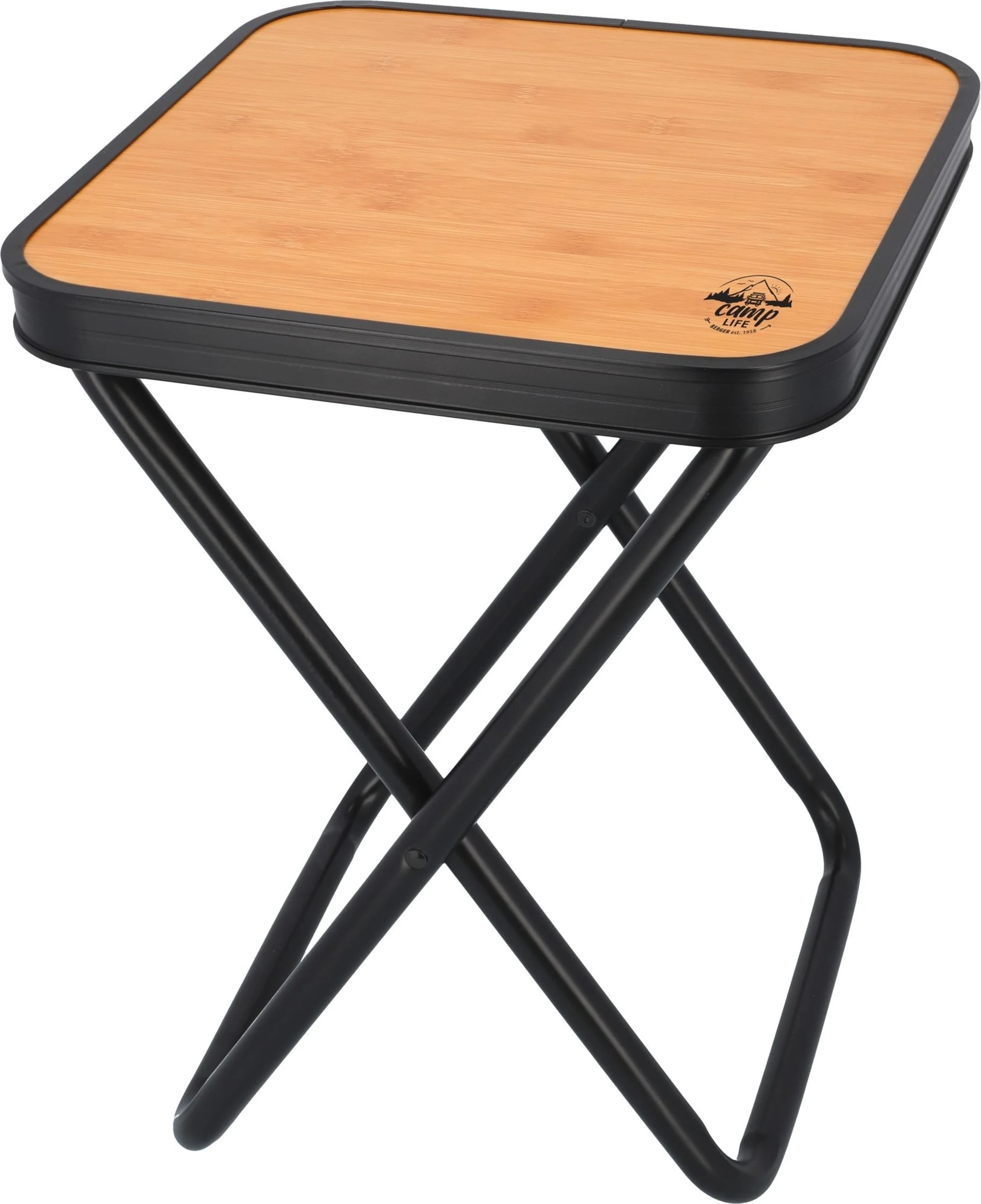 Tabouret pliant Camplife Cagliari avec plateau Tabouret pliant Camplife Cagliari avec plateau