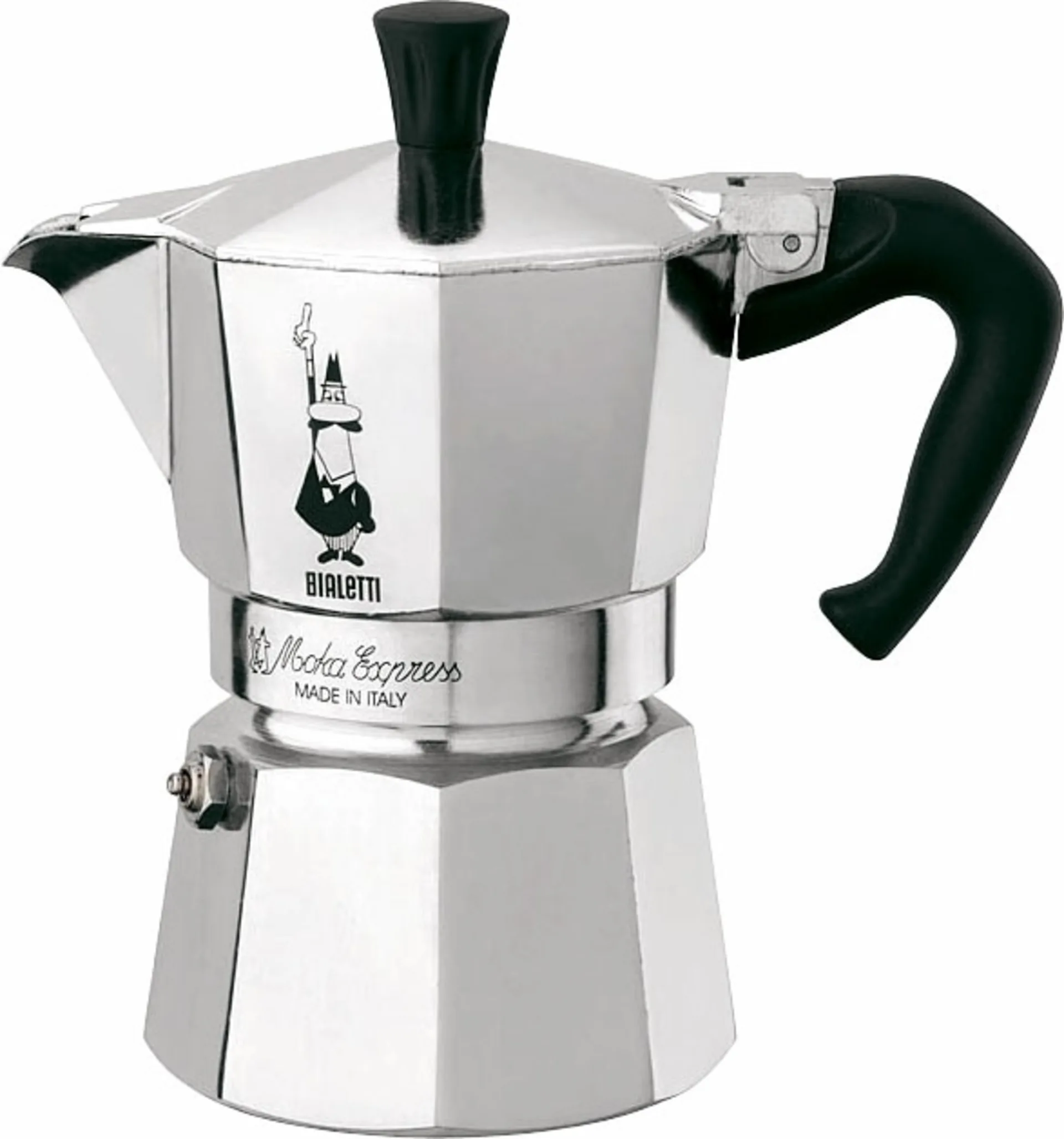 Bialetti Moka Express Espressokocher 3 Tassen 130 ml Bialetti Moka Express Espressokocher 3 Tassen 130 ml