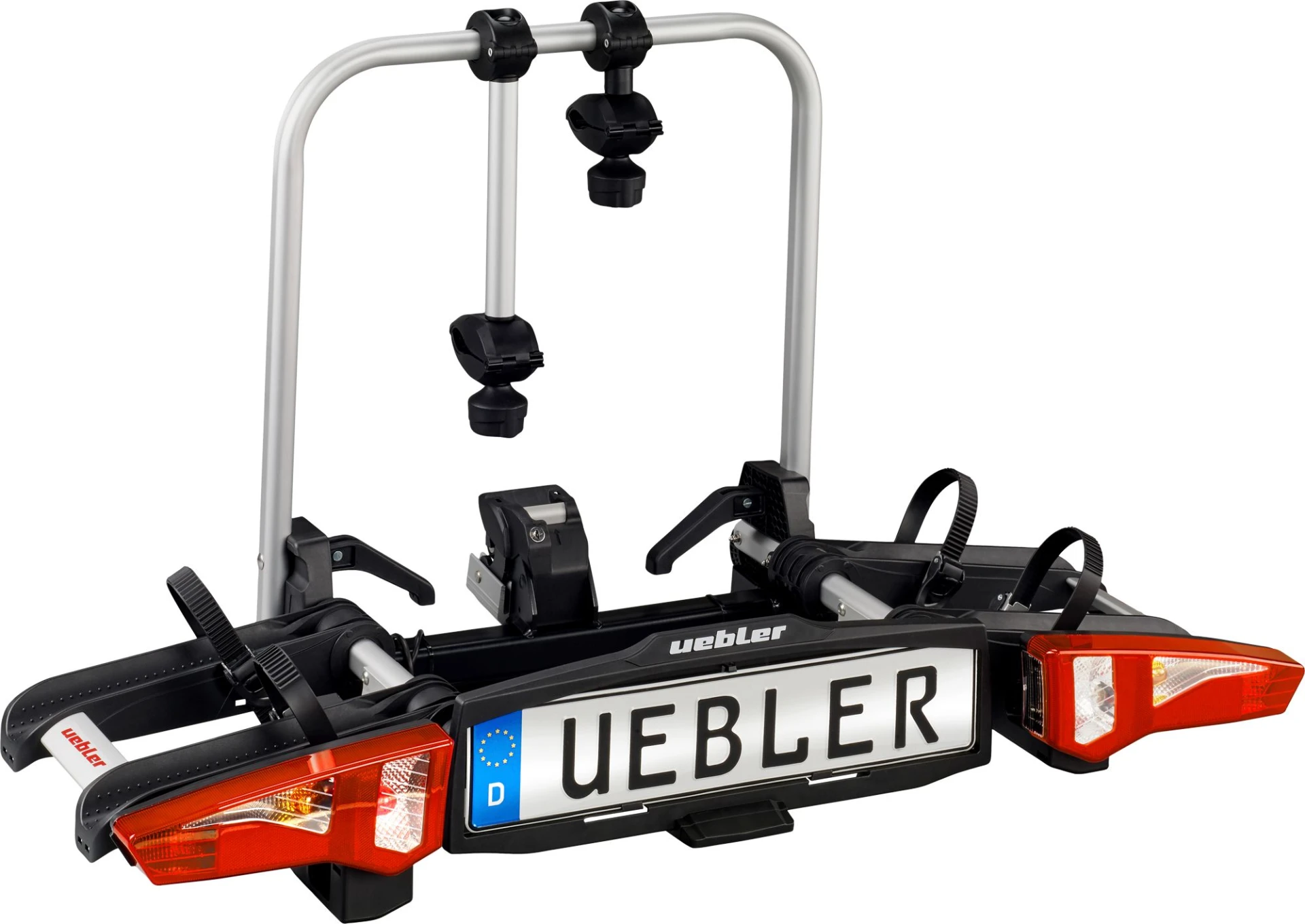 Uebler i21 Kupplungsträger für 2 Fahrräder auf der Anhängerkupplung