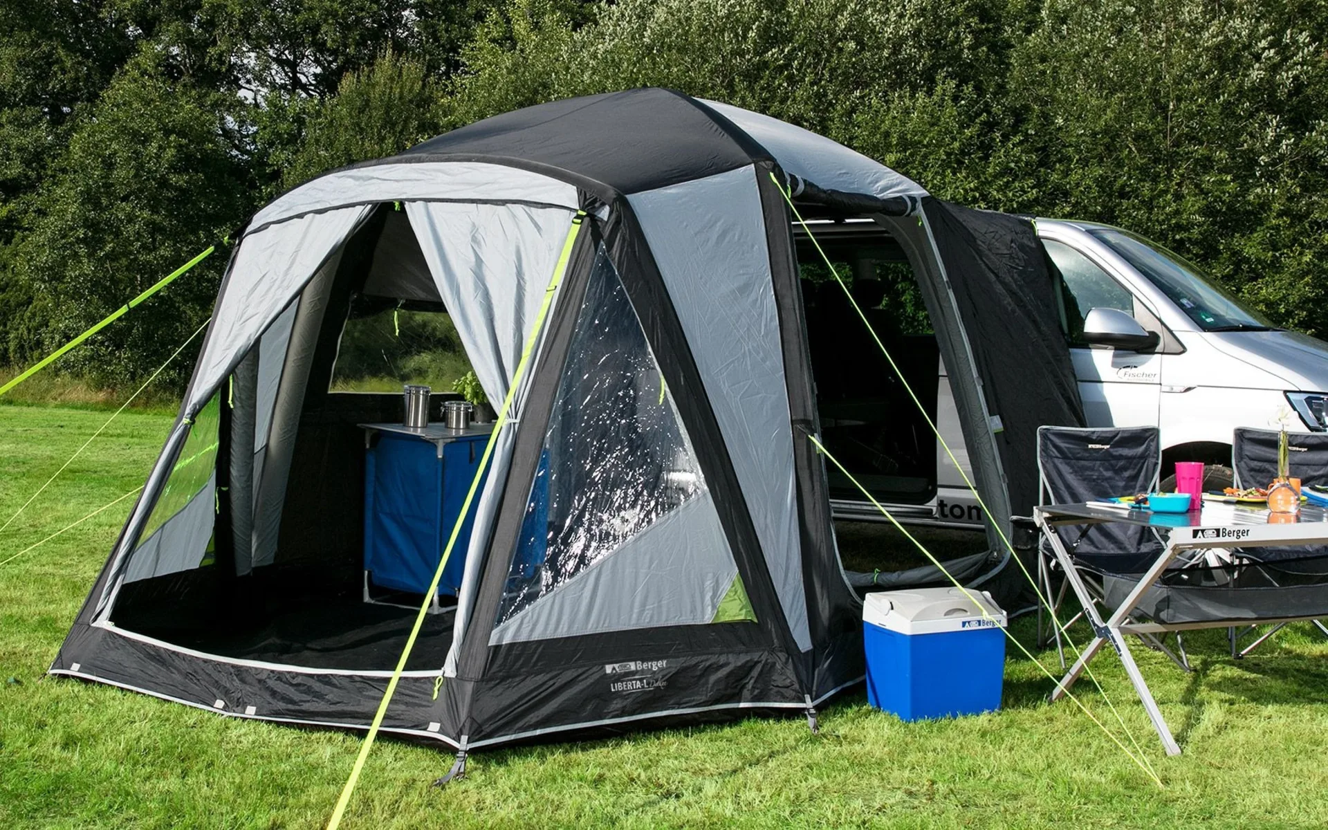 Berger Liberta Air Luftvorzelt für Campingbus mit aufblasbarem Gestänge