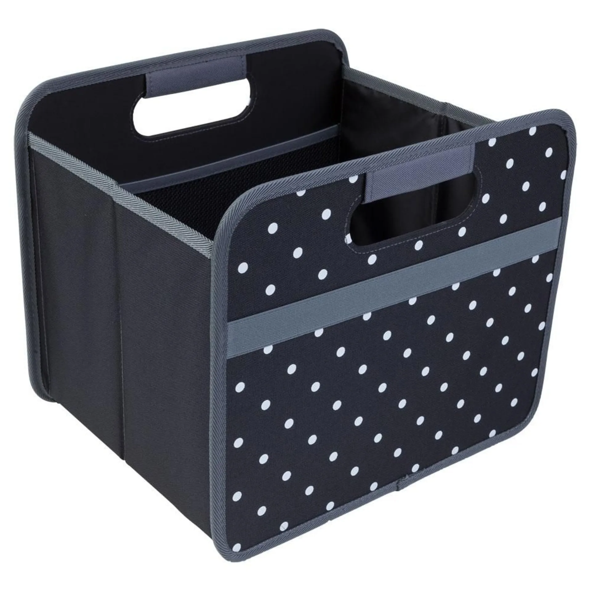 meori Faltbox Classic Lava Schwarz mit Punkte Smal