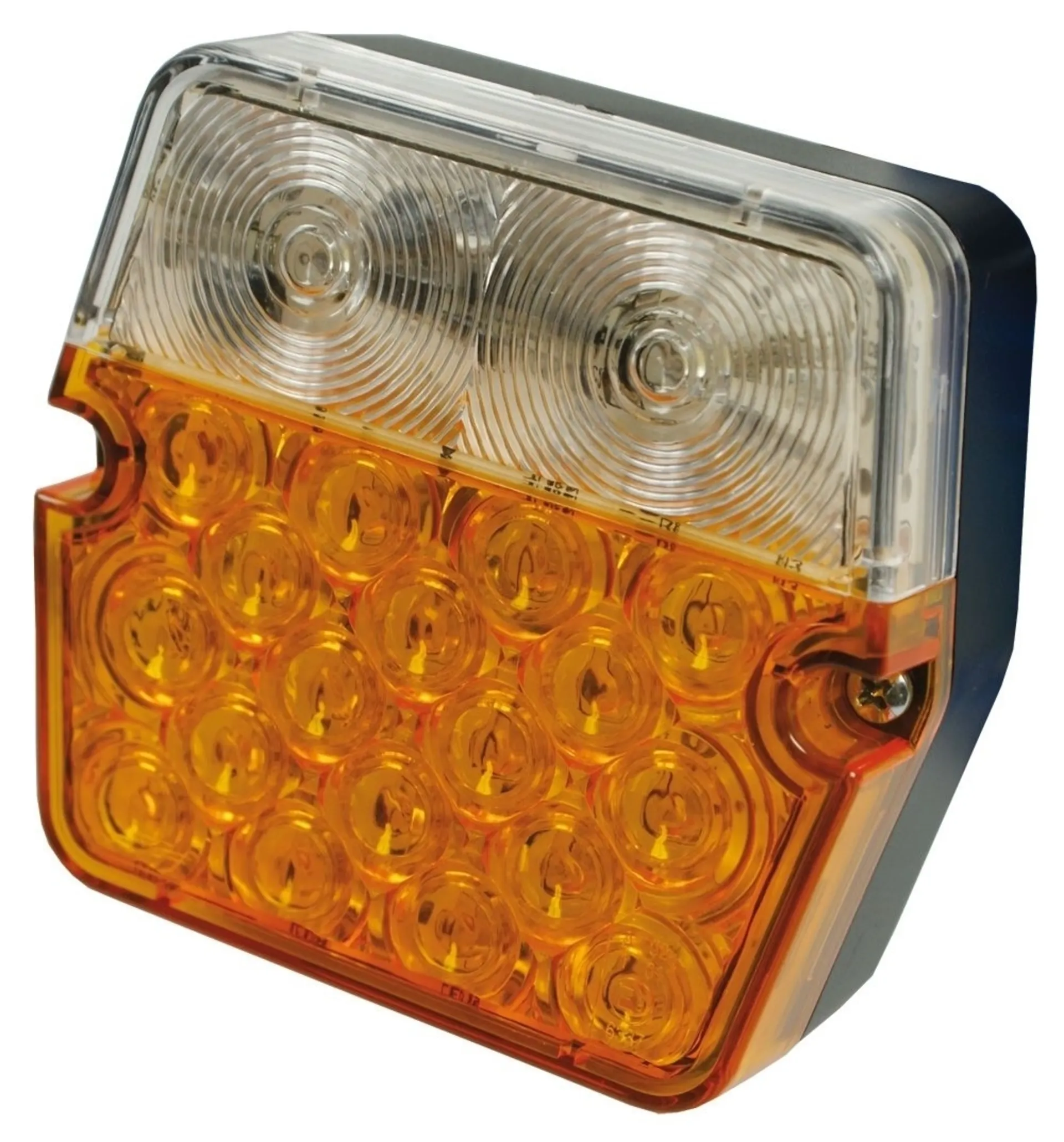LED-Blink-Positionsleuchte 9V-36V 100x95mm, Kategorie: 1, 1a (vorne)