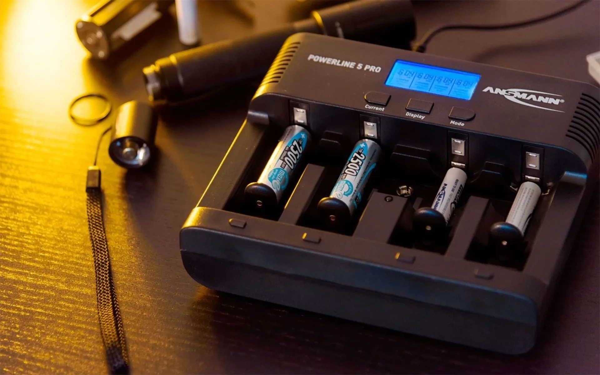 Ansmann Powerline 5 Pro Chargeur de piles rechargeables