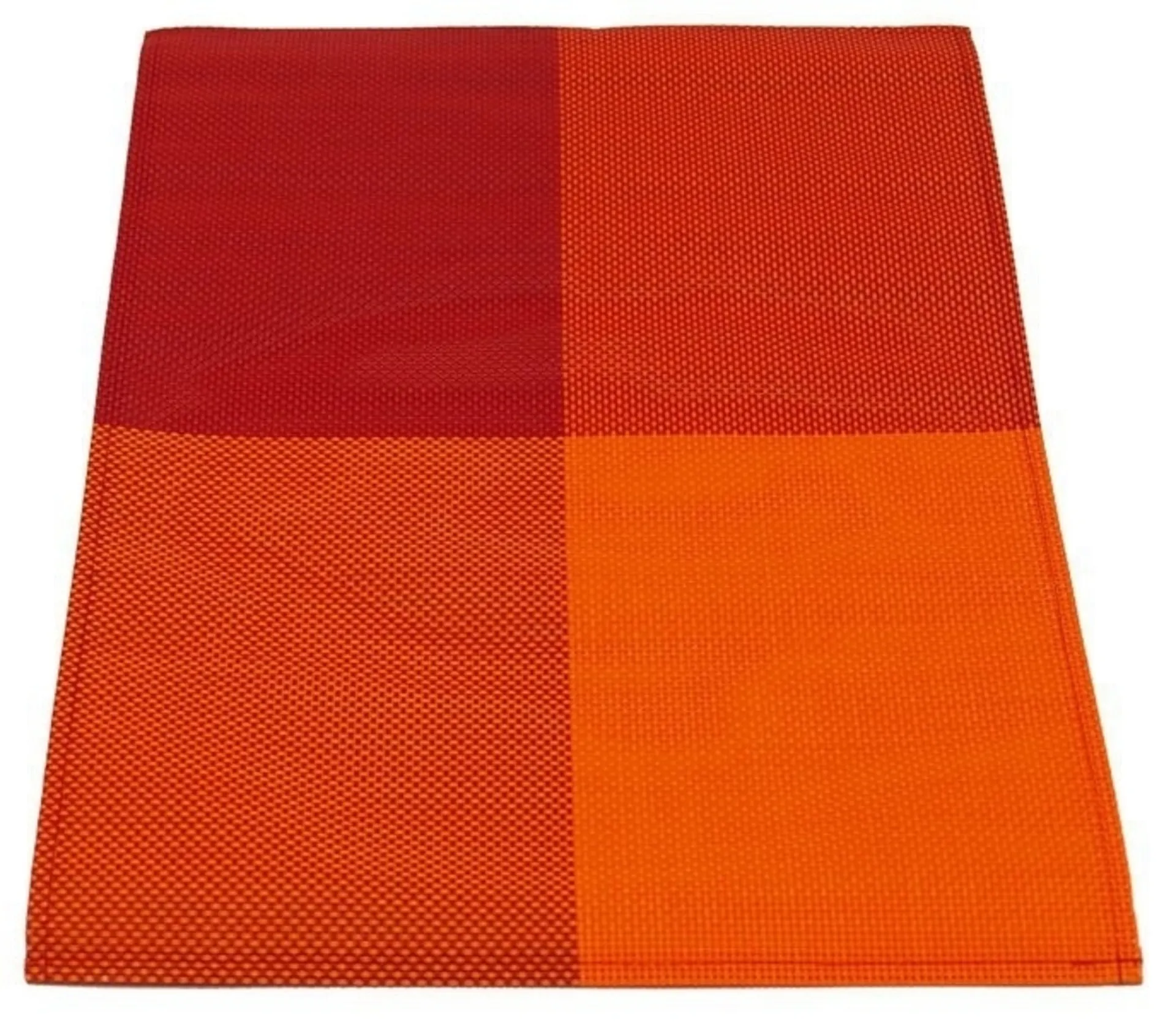 Set de table en PVC Camp4 30x45 cm - set de 2 sets de table, orange